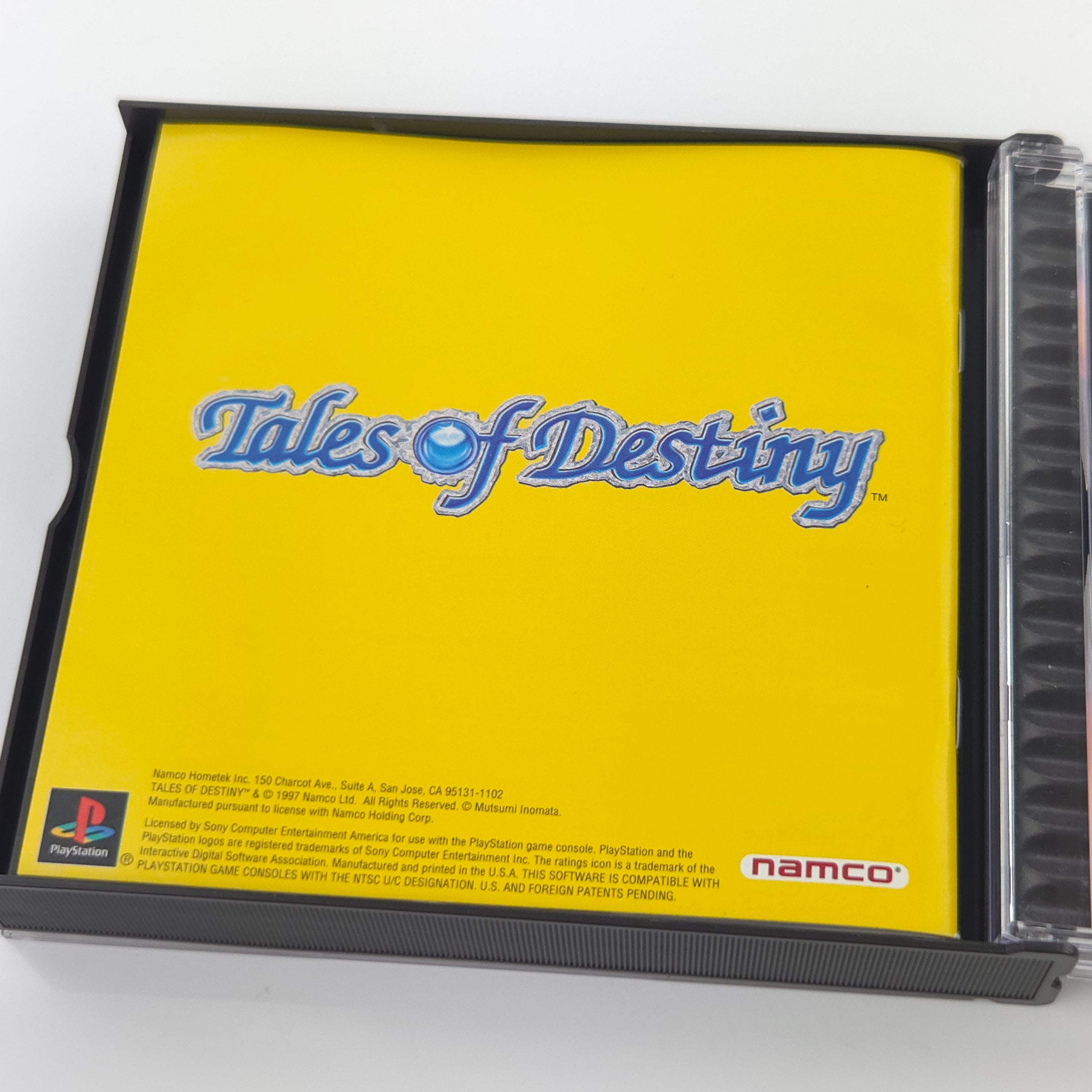 Playstation 1 Spiel – Tales of Destiny (NTSC-U/C OVP)