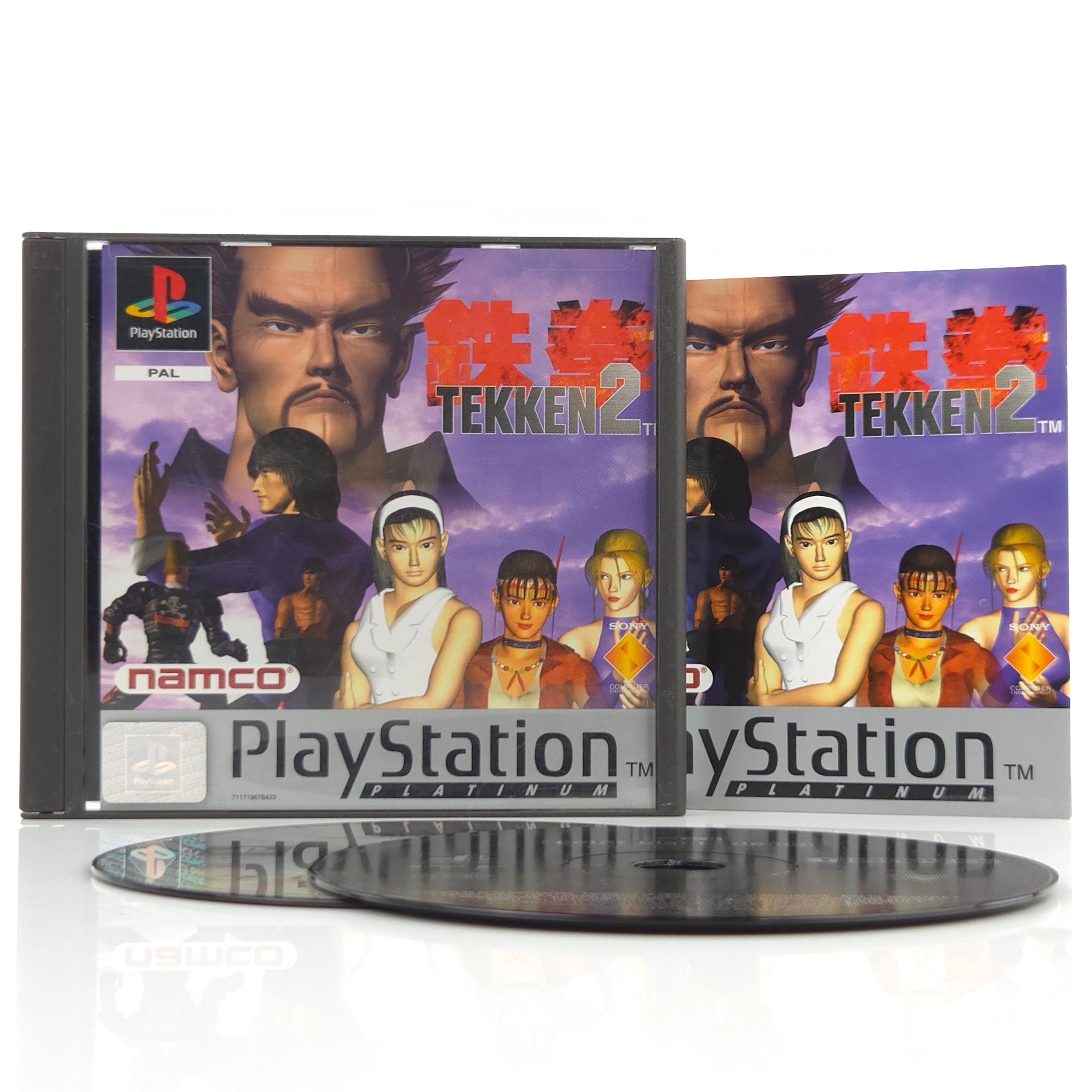 Sony Playstation 1 Spiel Tekken 2 Point Blank Demo OVP PAL