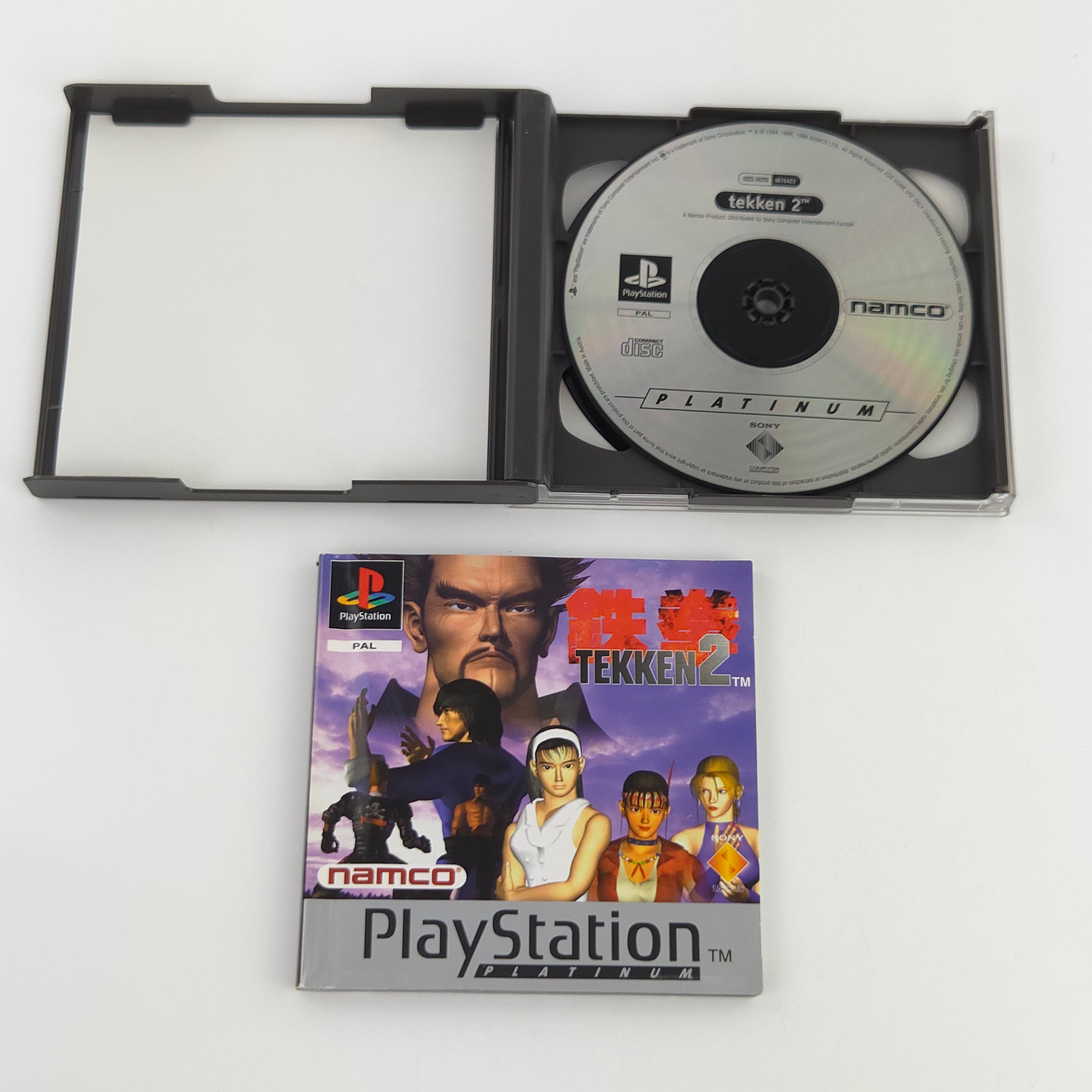 Sony Playstation 1 Spiel Tekken 2 Point Blank Demo OVP PAL