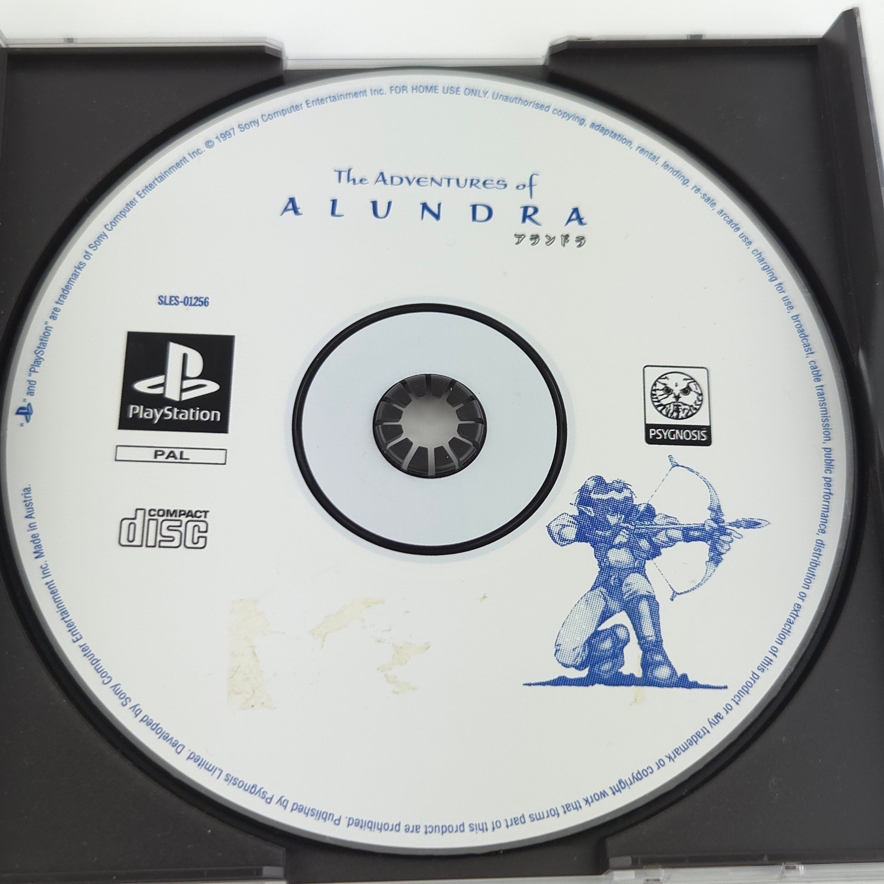 Playstation 1 Spiel – The Adventures of Alundra (PAL OVP)