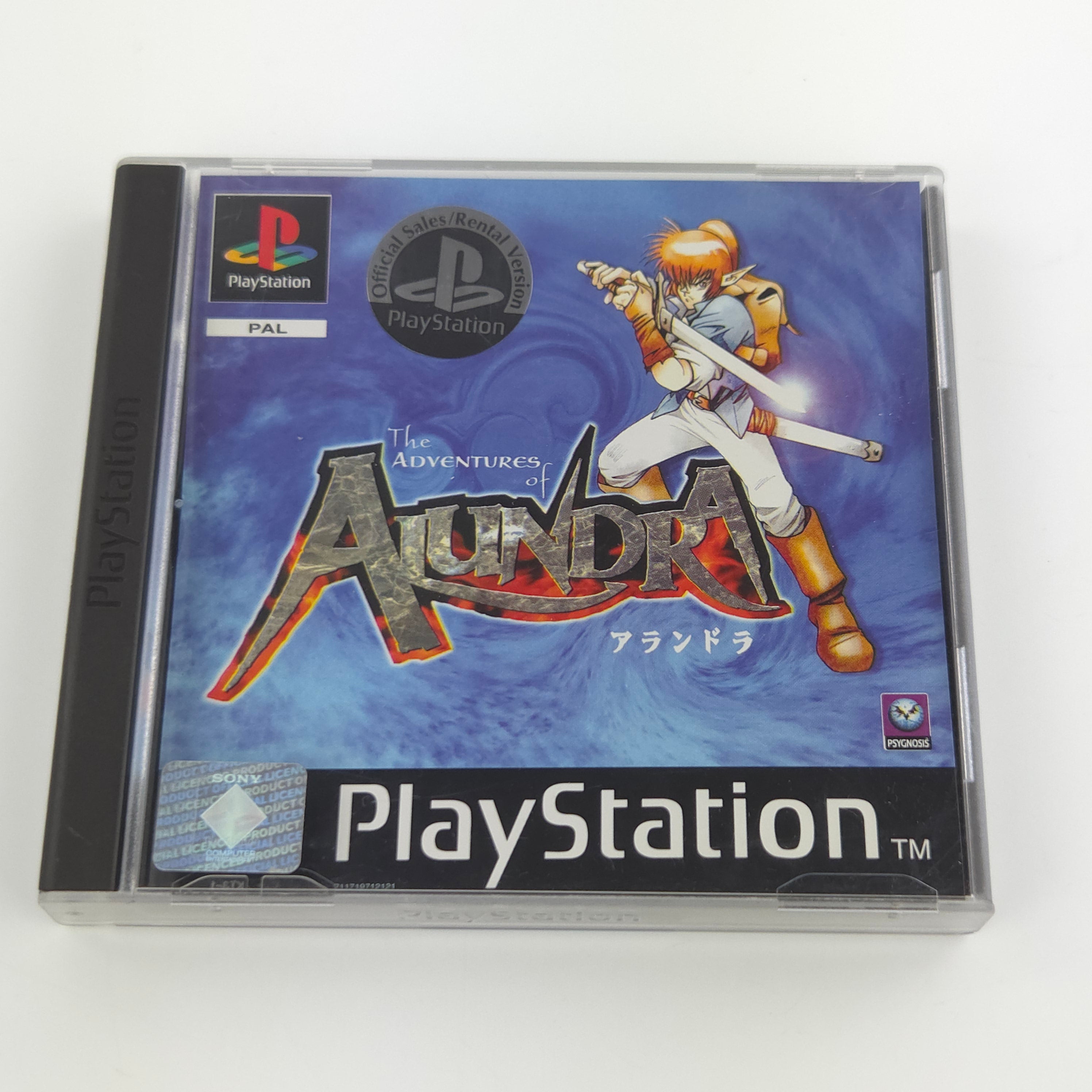 Playstation 1 Spiel – The Adventures of Alundra (PAL OVP)