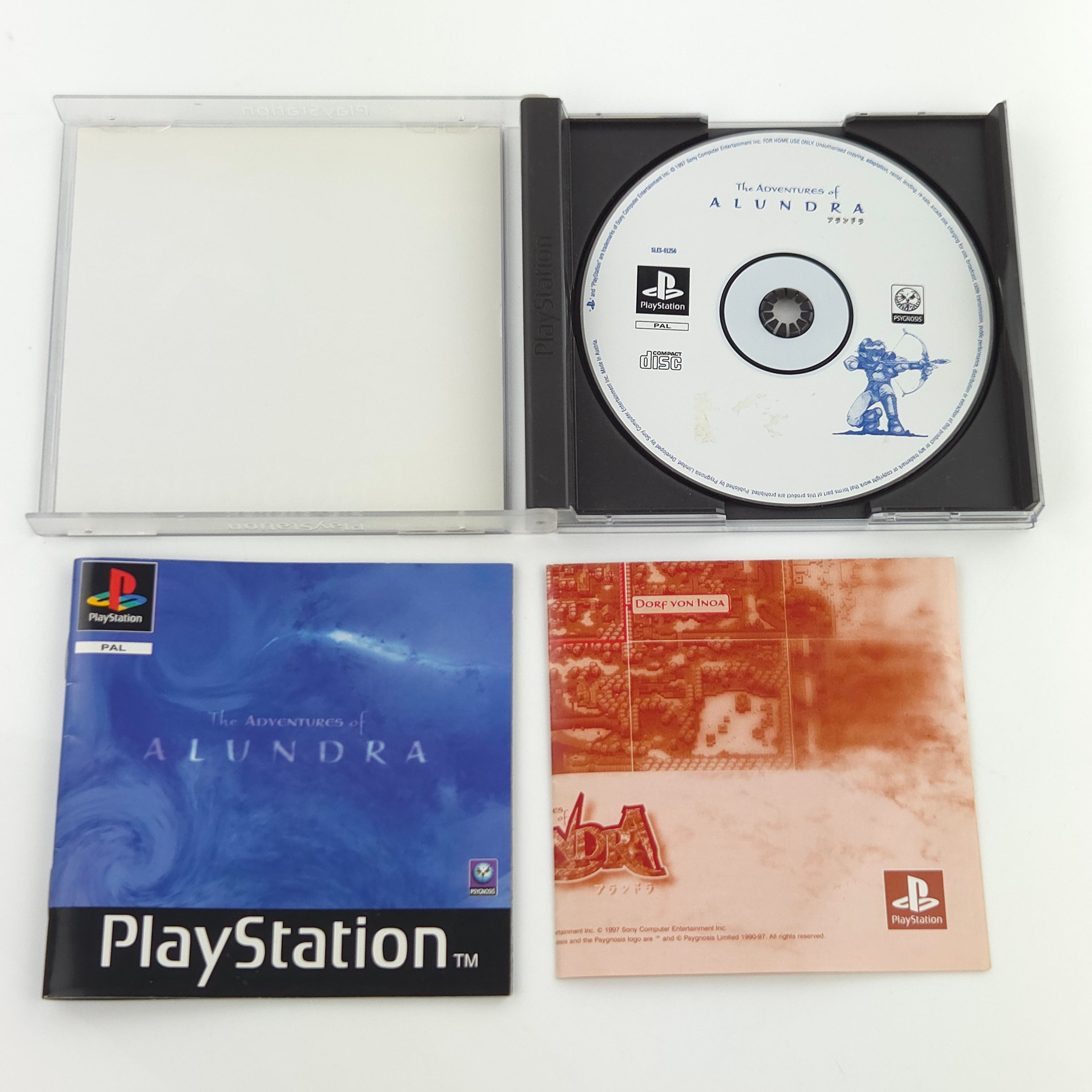 Playstation 1 Spiel – The Adventures of Alundra (PAL OVP)