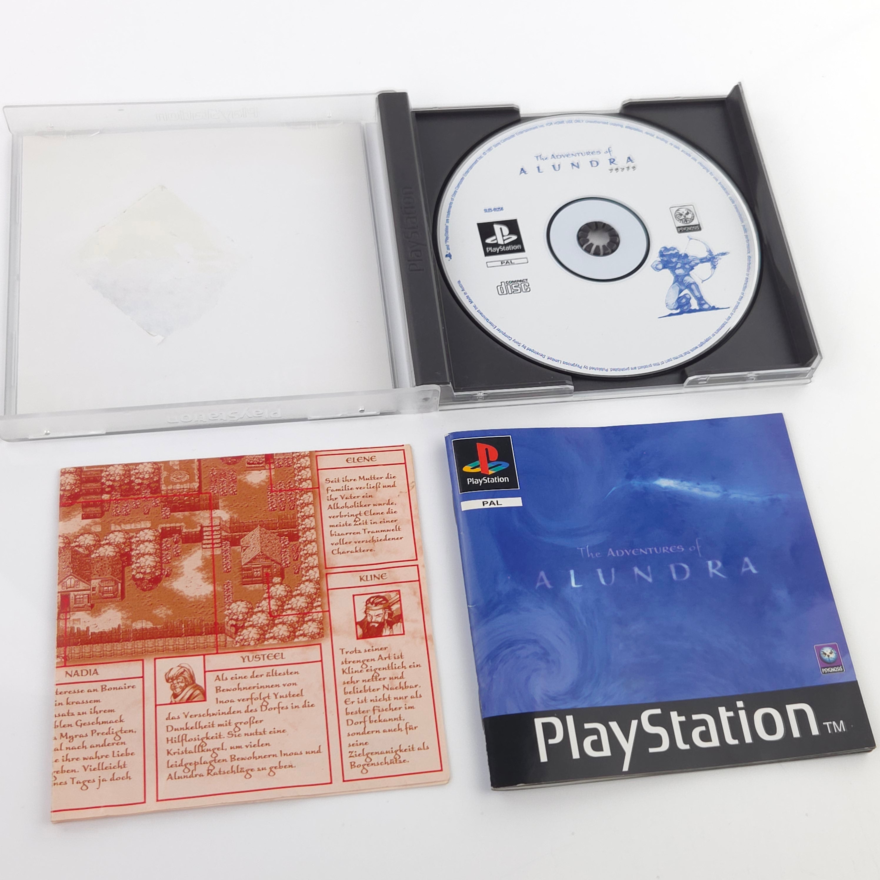Playstation 1 Spiel – The Adventures of Alundra (OVP PAL)