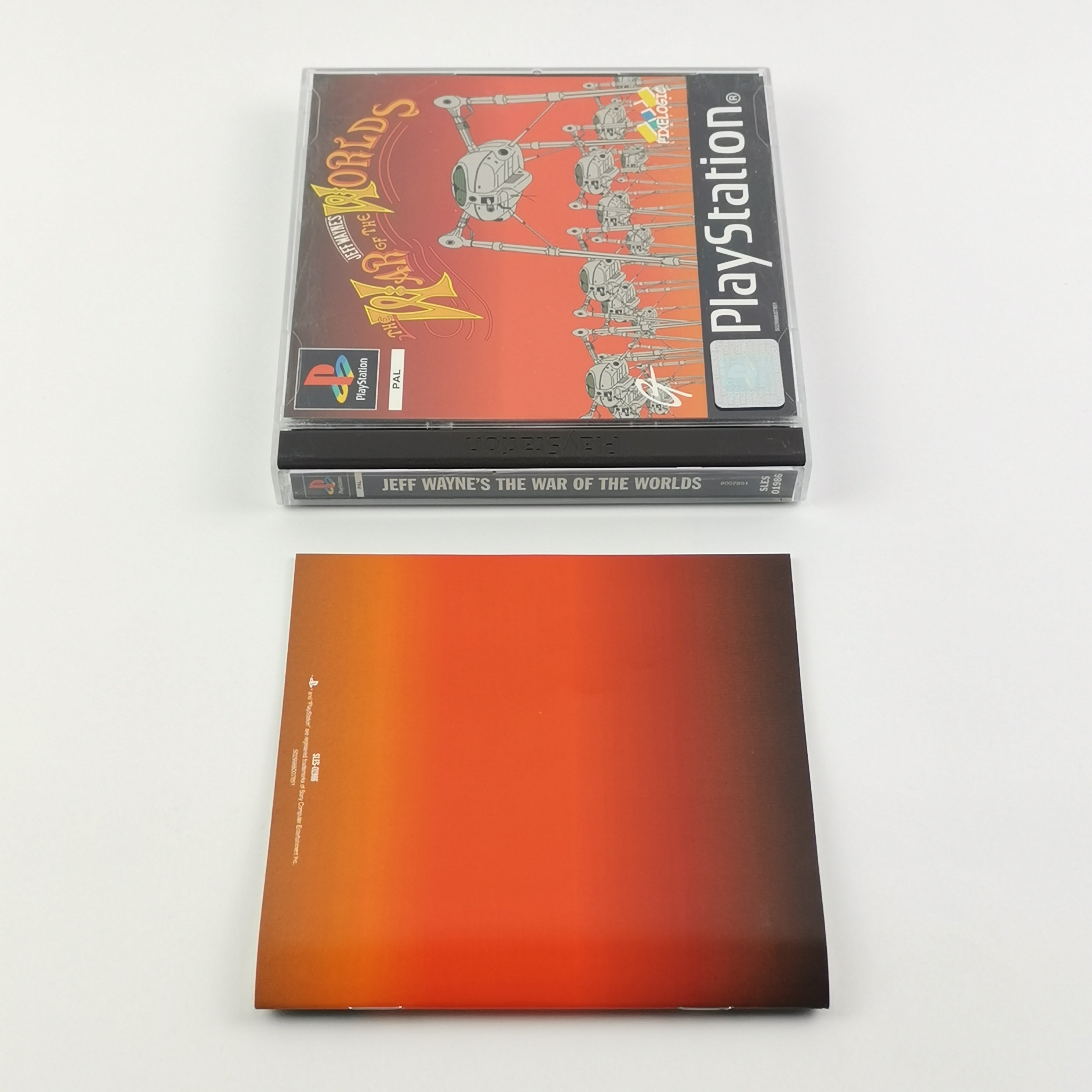 Playstation 1 Spiel – The War of the Worlds OVP PAL