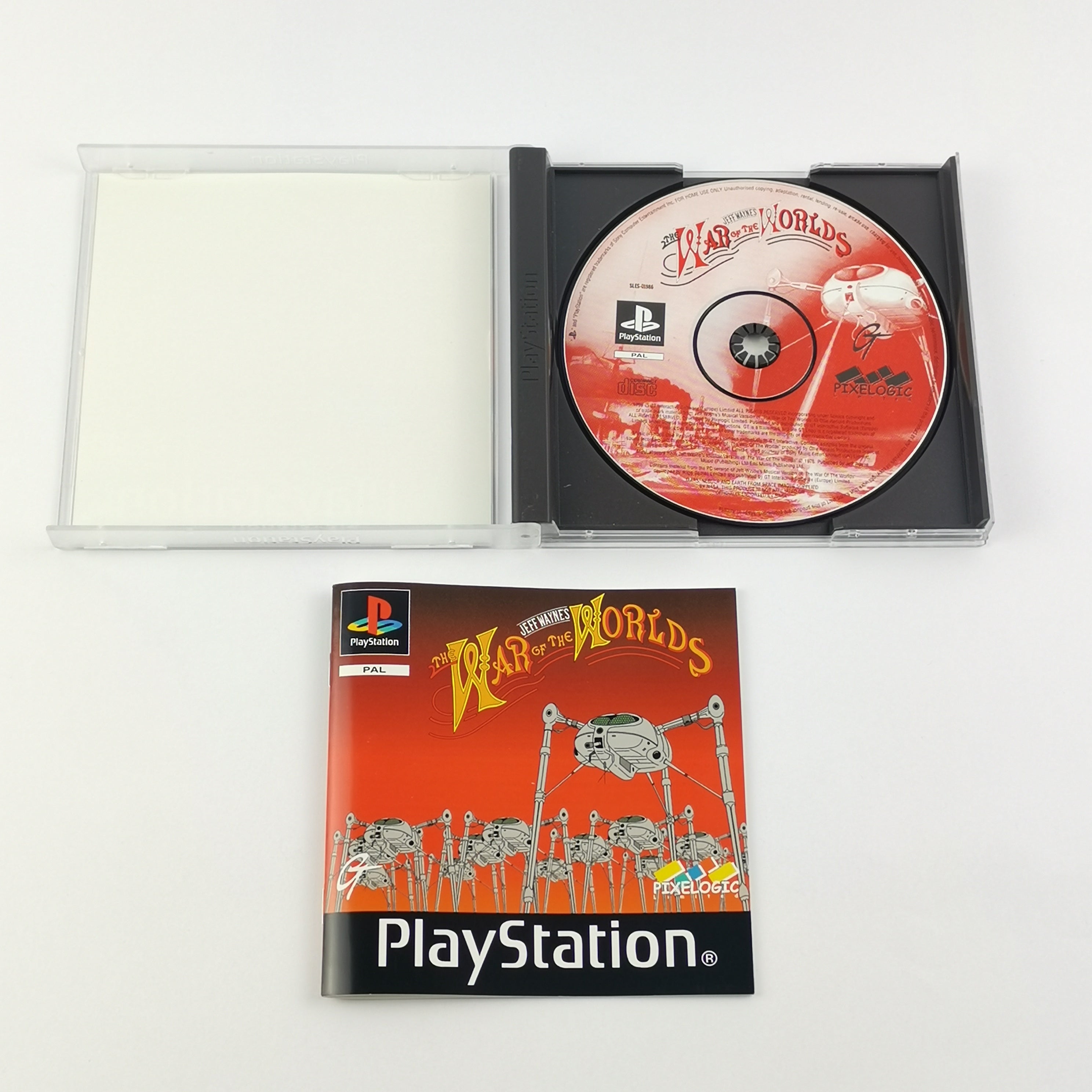 Playstation 1 Spiel – The War of the Worlds OVP PAL