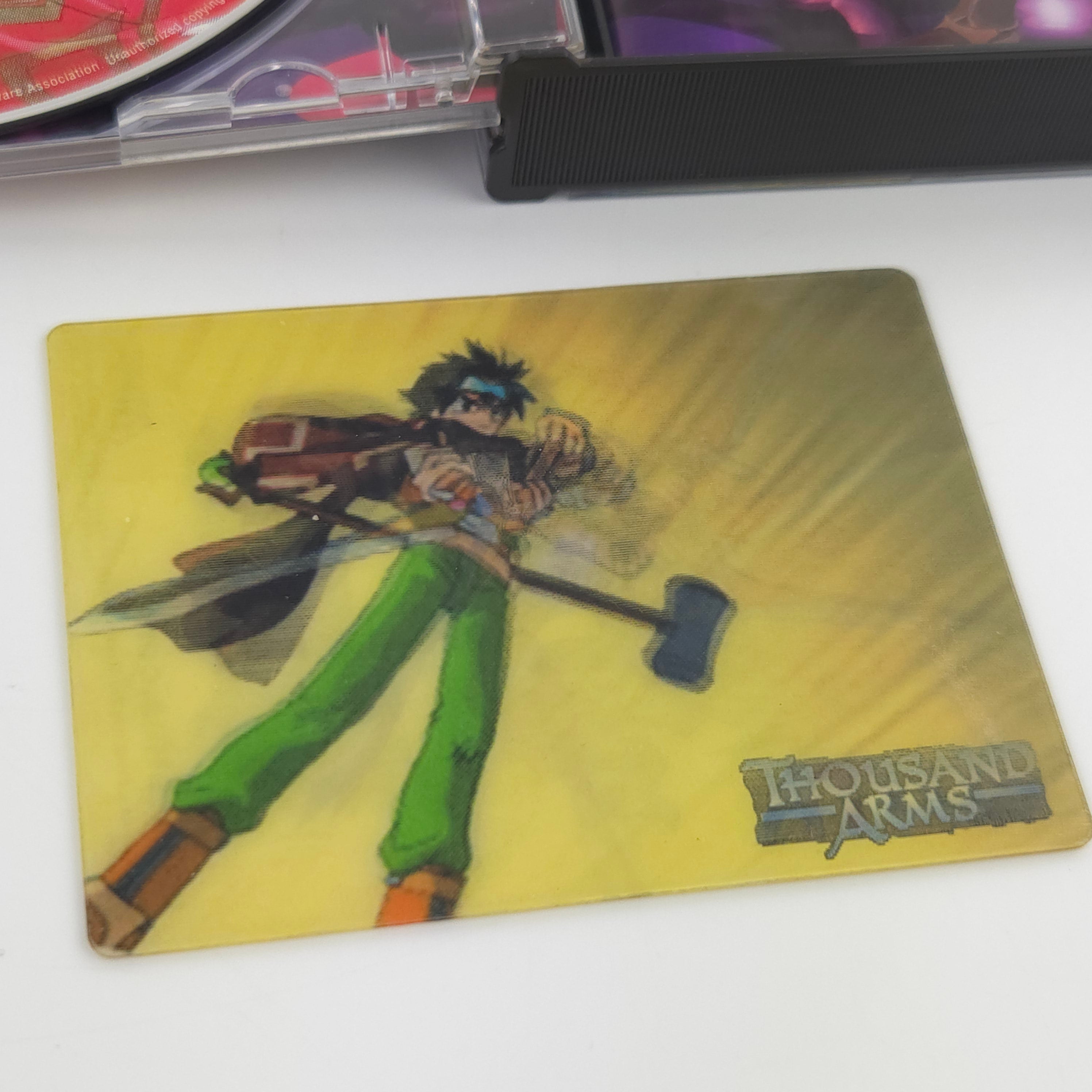 Playstation 1 Spiel – Thousand Arms (NTSC-USA OVP)