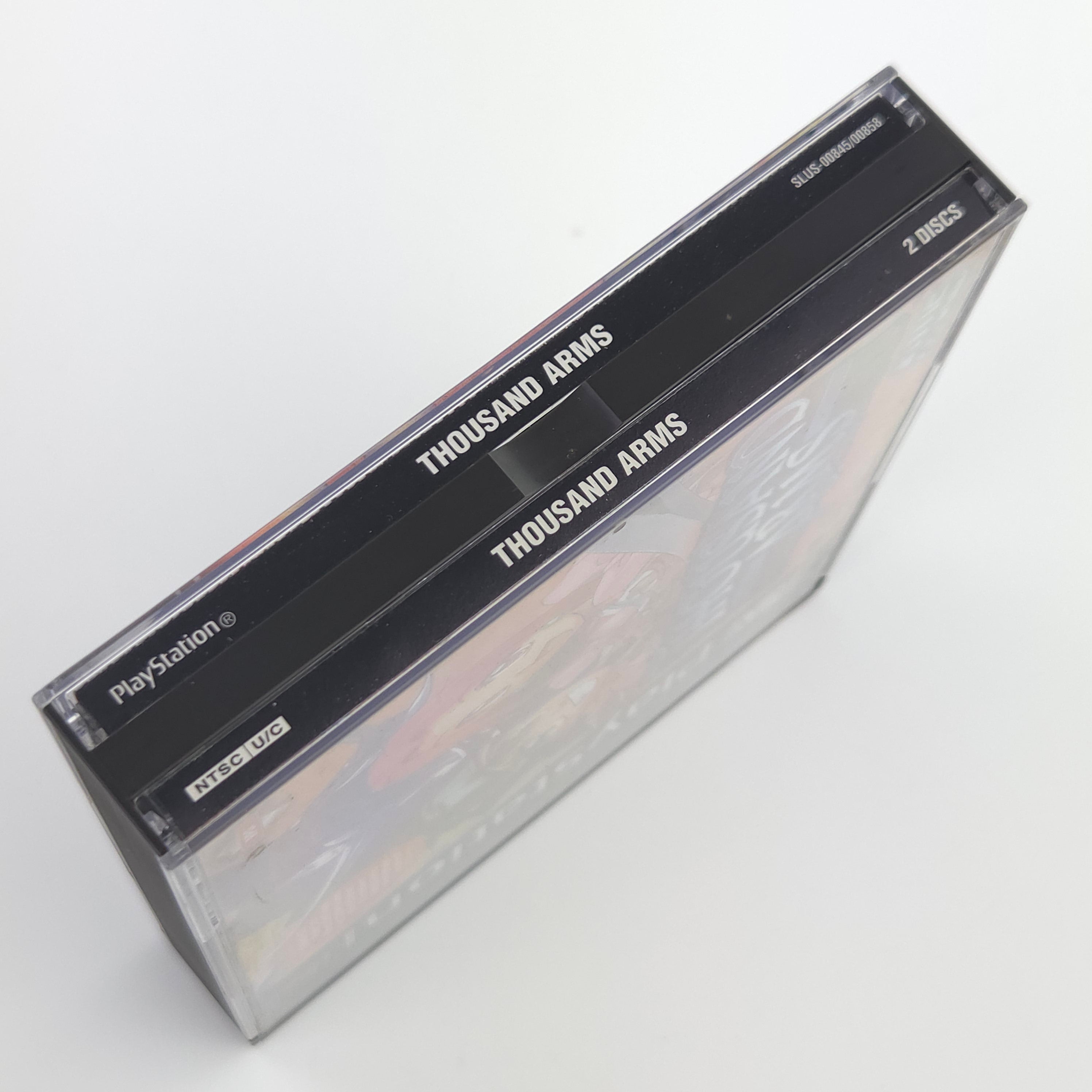 Playstation 1 Spiel – Thousand Arms (NTSC-USA OVP)