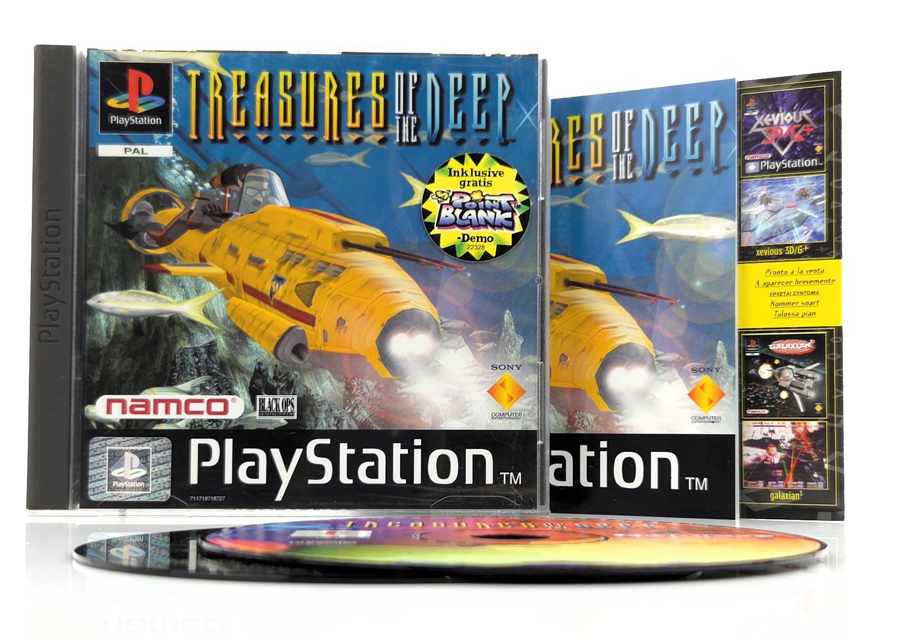 Playstation 1 Spiel – Treasures of the Deep (PS1 PAL OVP)