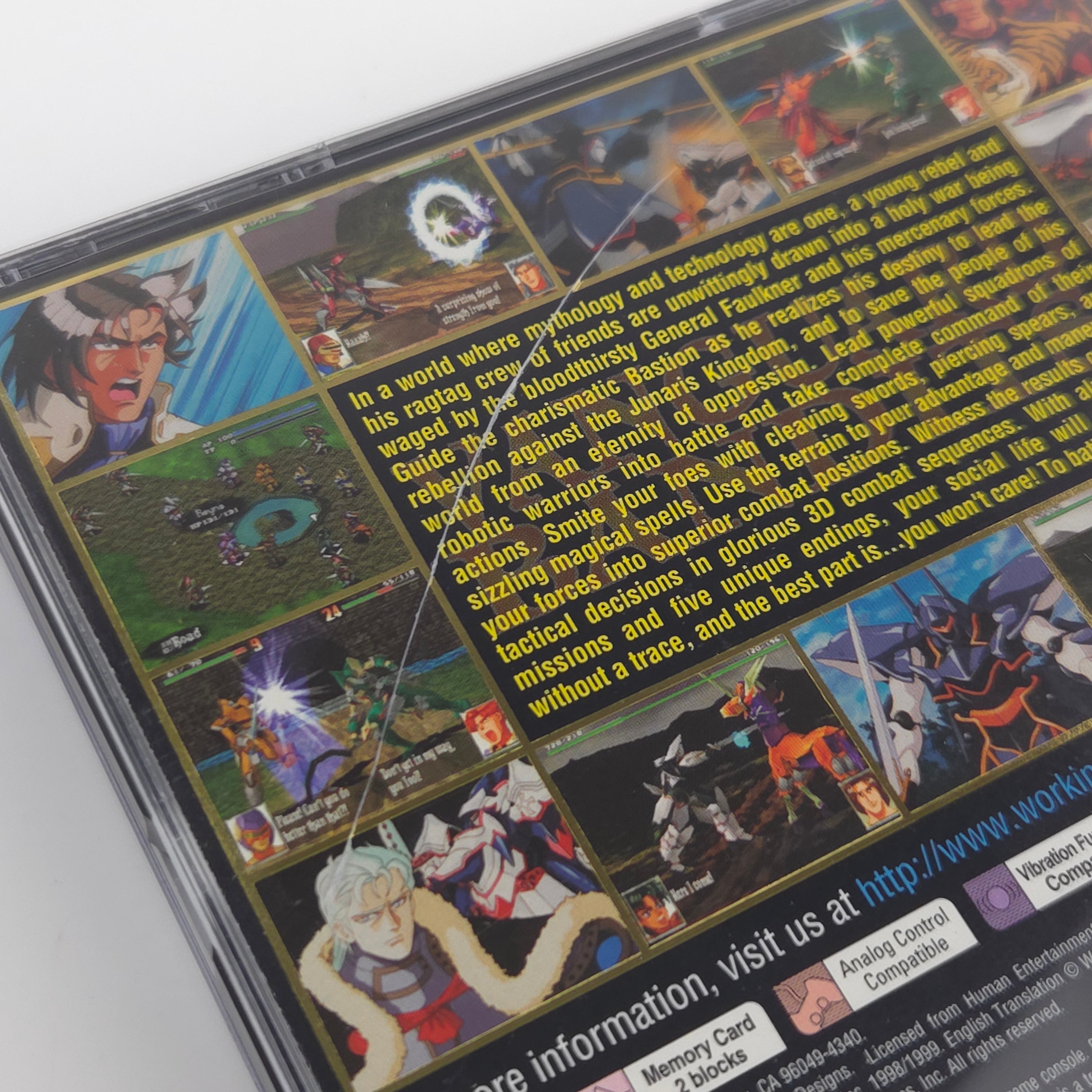 Playstation 1 Spiel – Vanguard Bandits (NTSC-U/C OVP)