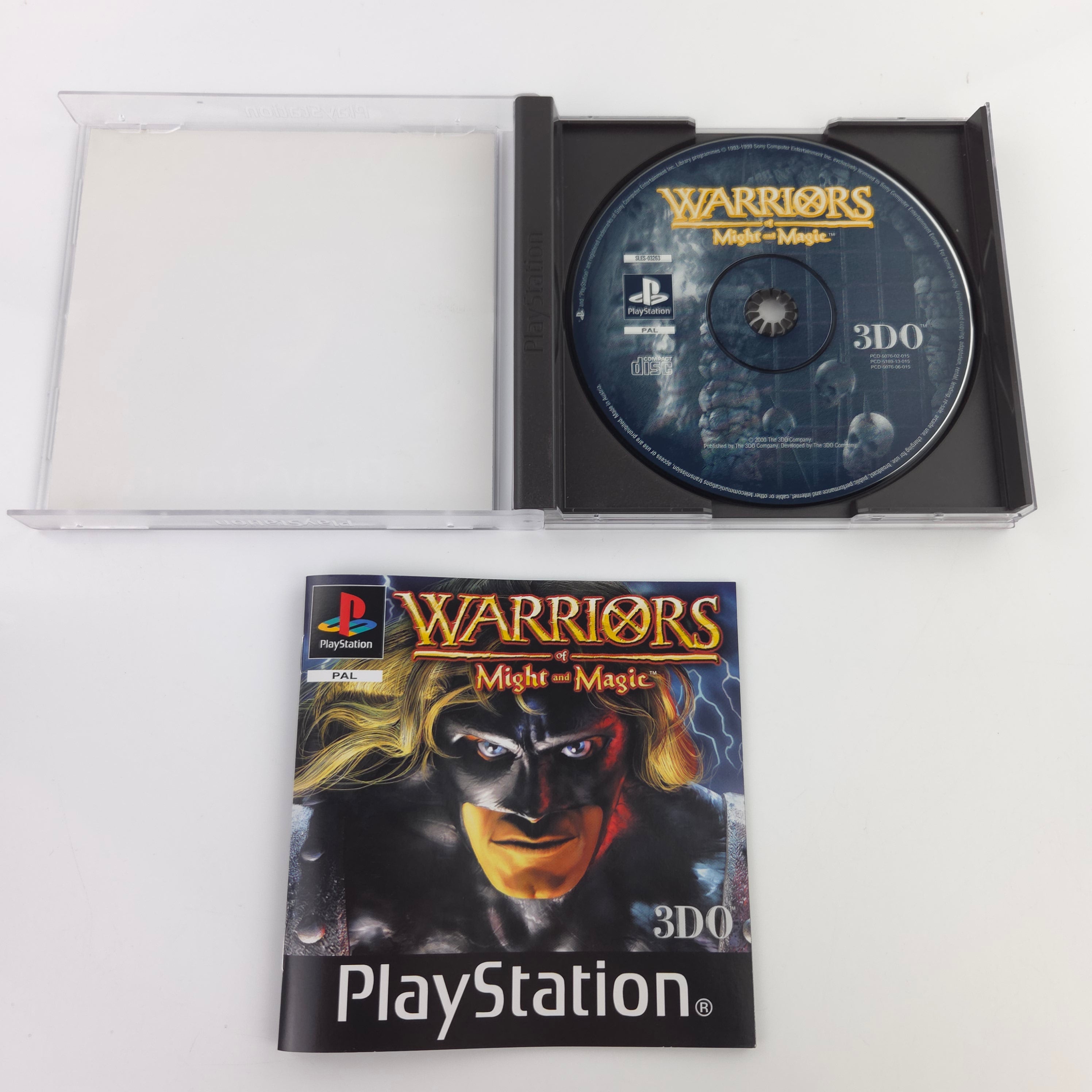 Playstation 1 Spiel – Warriors of Might and Magic OVP PAL