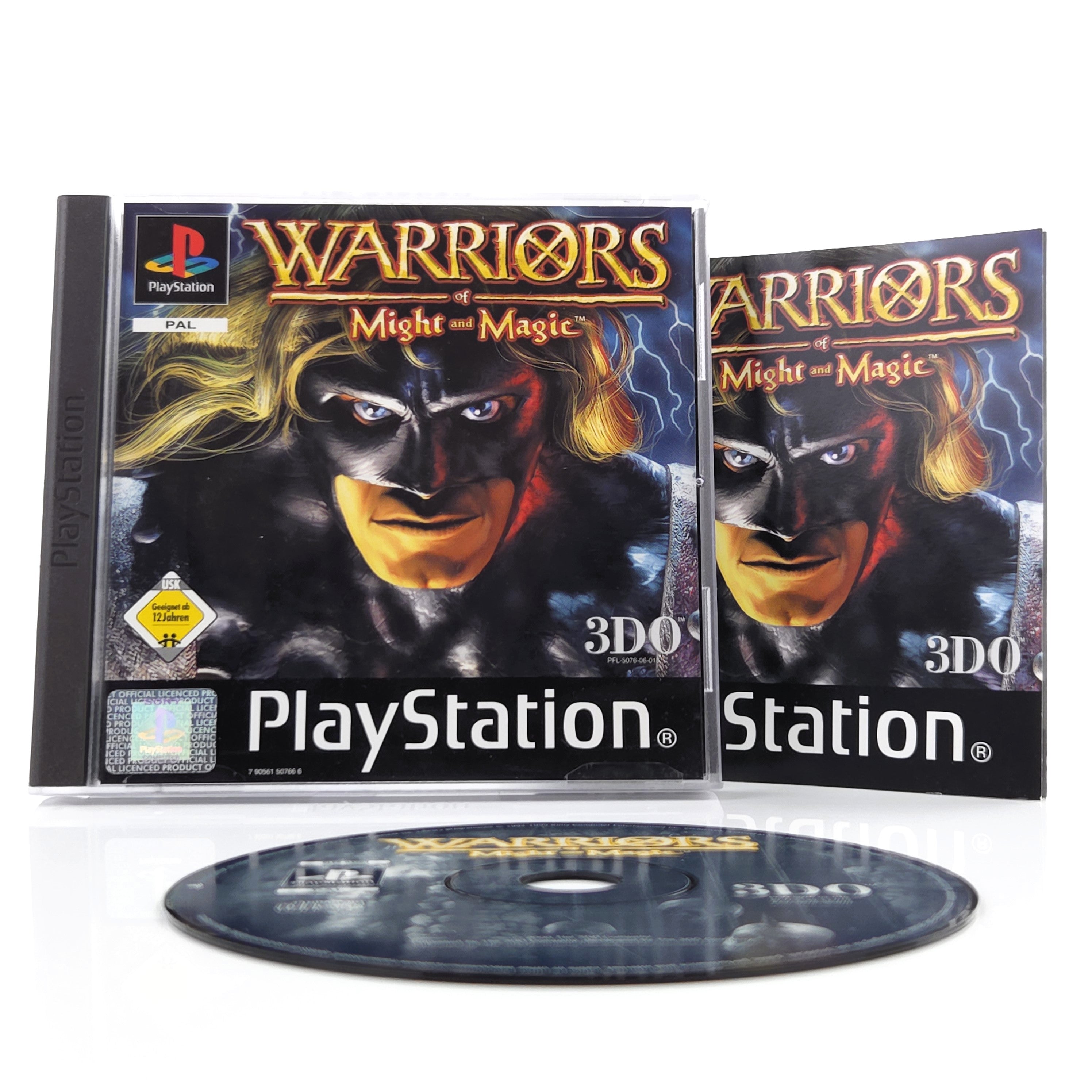 Playstation 1 Spiel – Warriors of Might and Magic OVP PAL