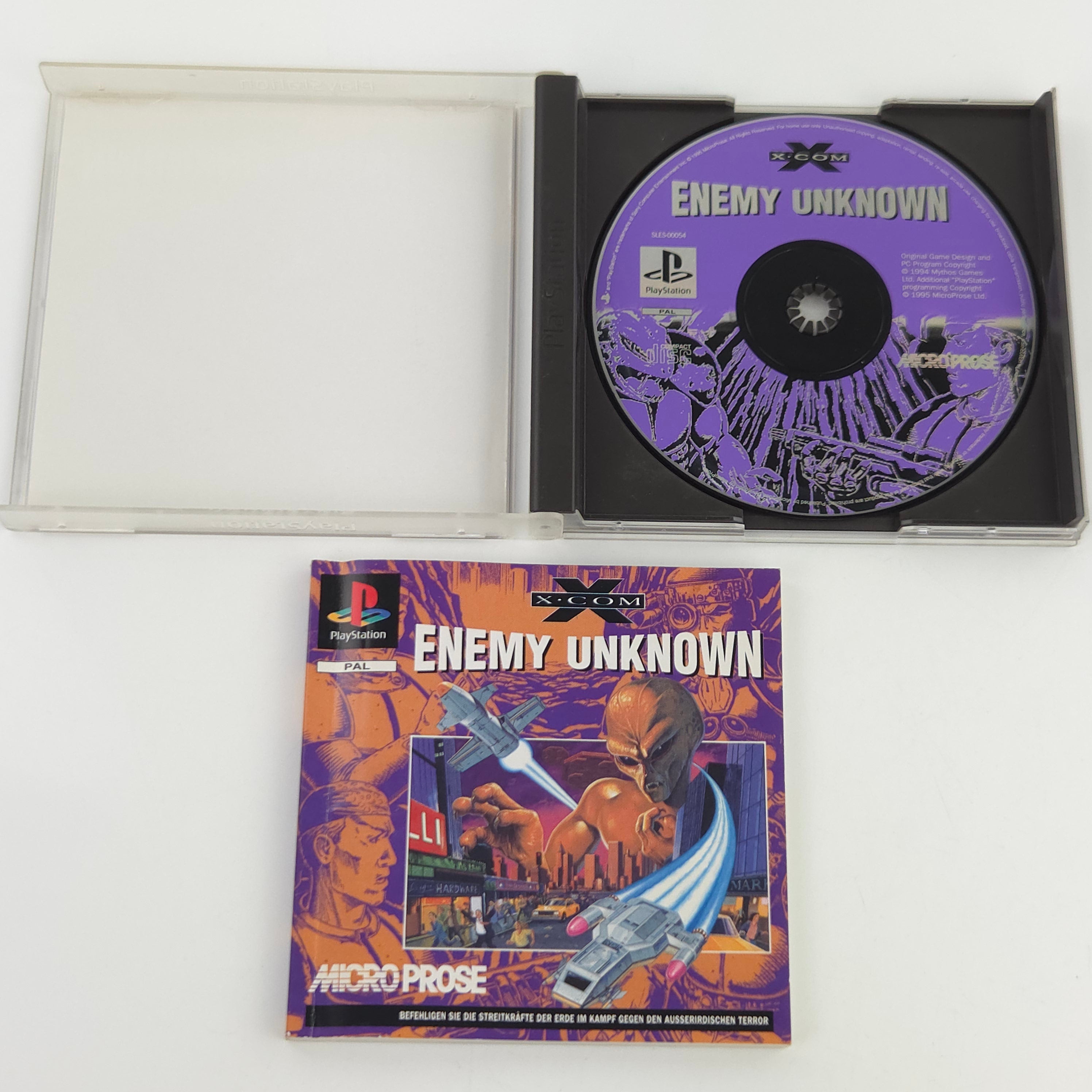 Sony Playstation 1 Spiel X-COM Enemy Unknown PS1 OVP PAL