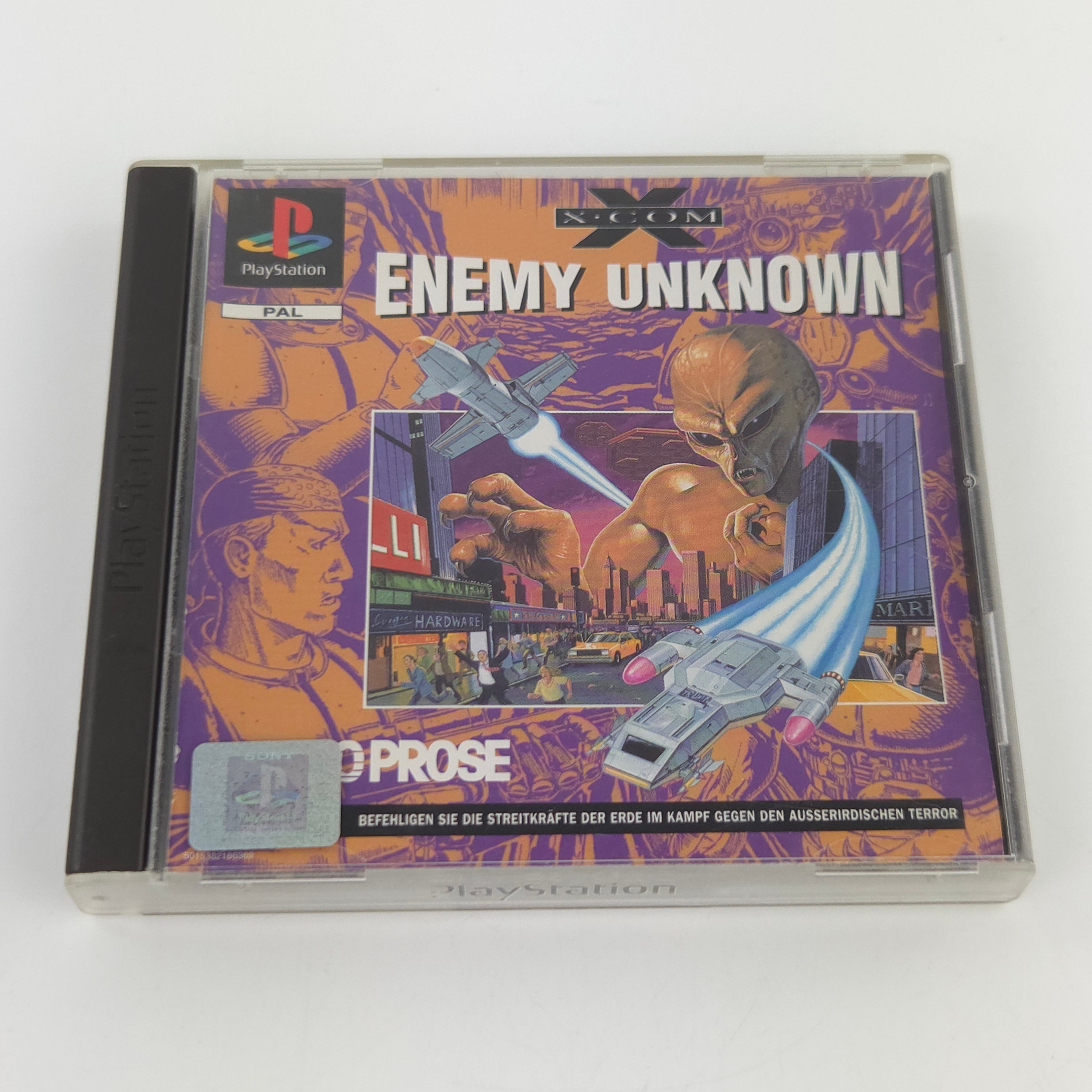 Sony Playstation 1 Spiel X-COM Enemy Unknown PS1 OVP PAL