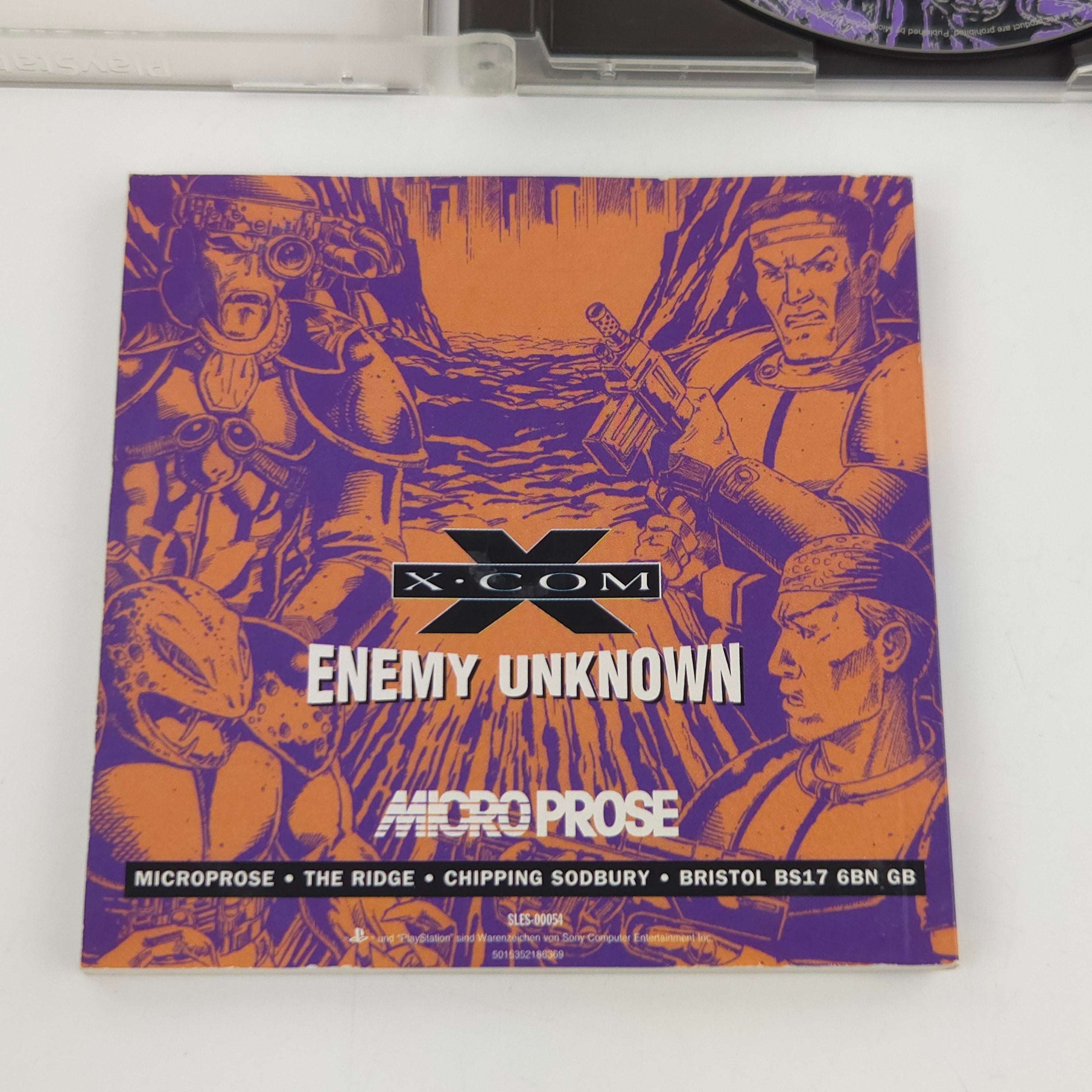 Sony Playstation 1 Spiel X-COM Enemy Unknown PS1 OVP PAL