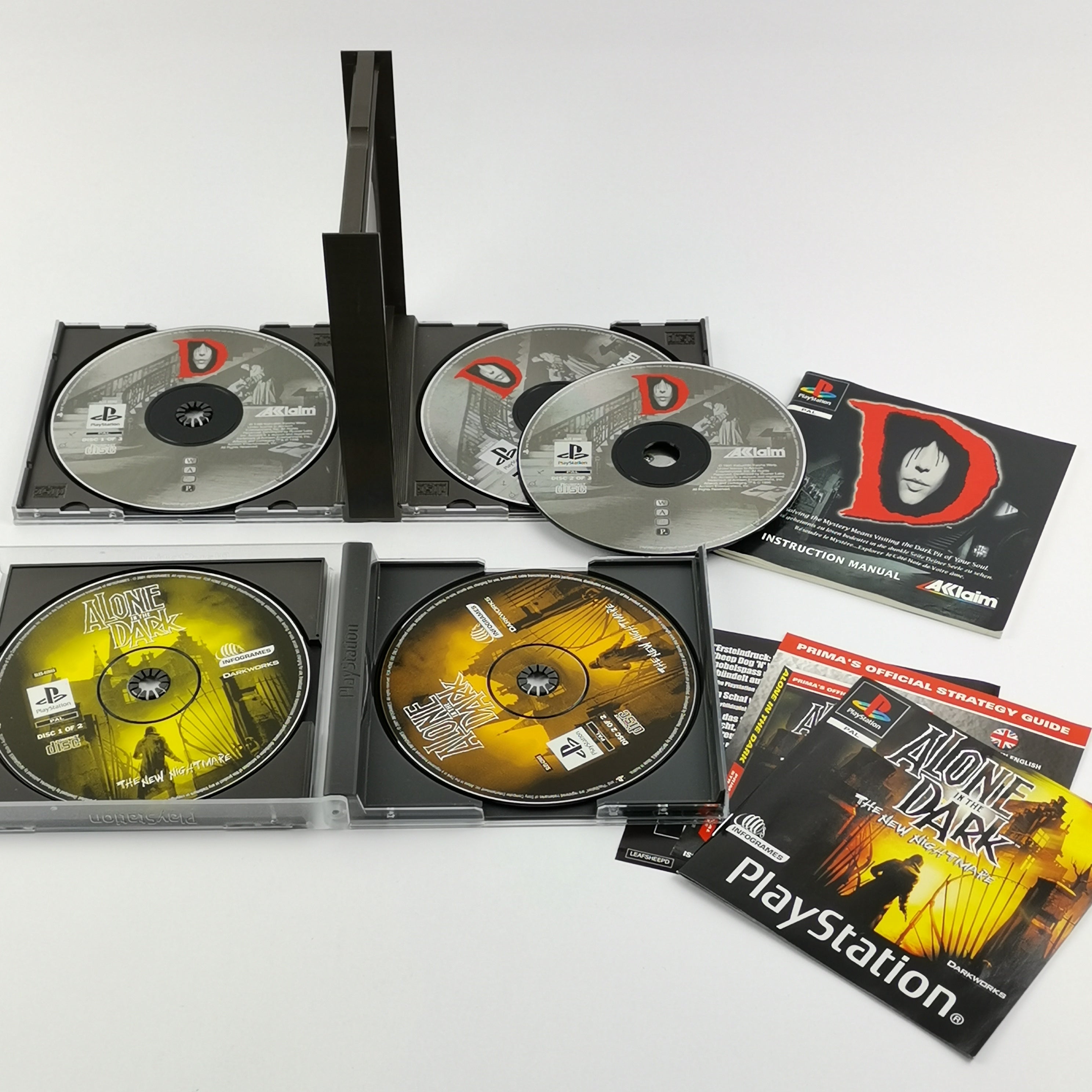 Sony Playstation 1 Spiel – Alone in the Dark D GamePress PS1