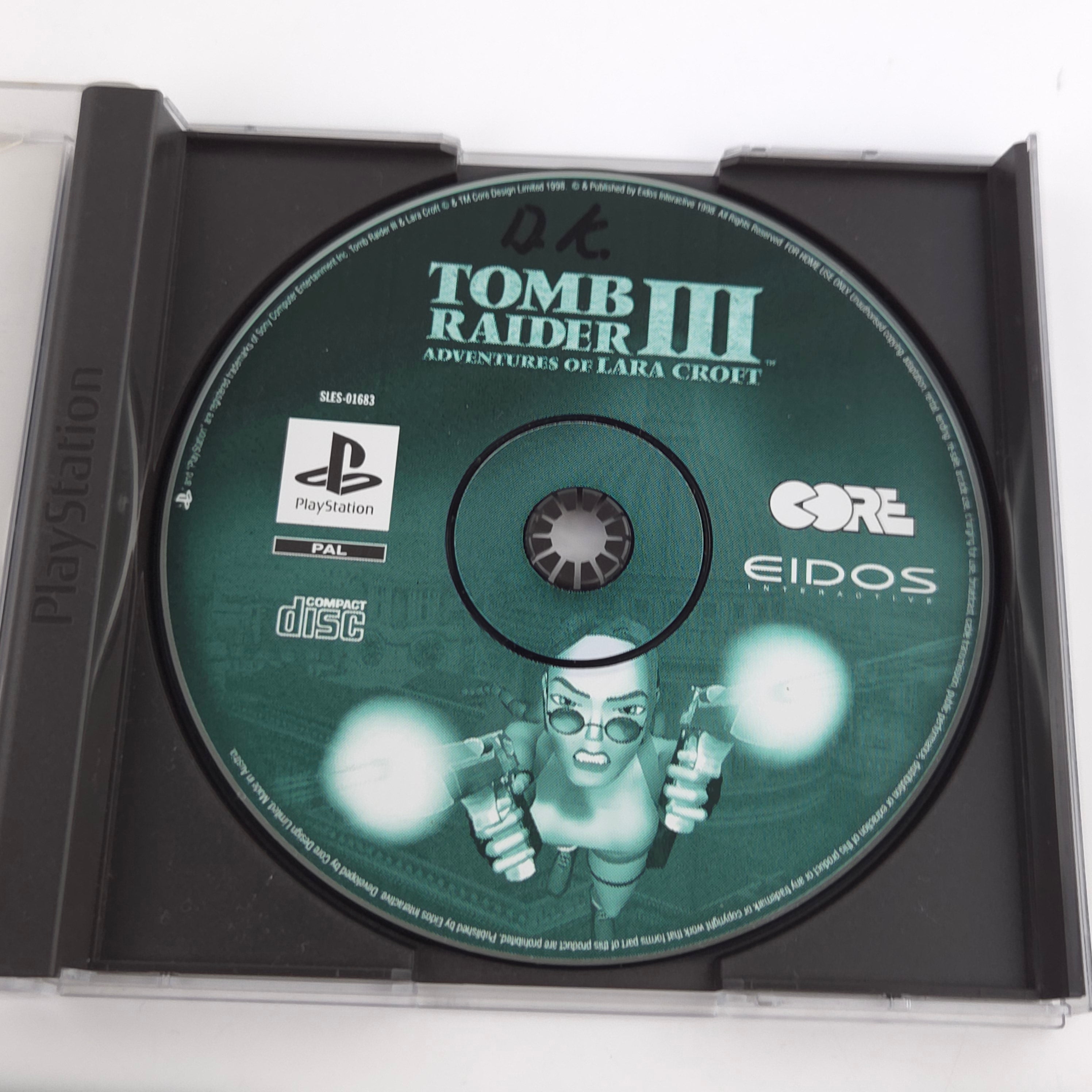PlayStation Spiel – Tomb Raider III (PS1 PAL OVP)