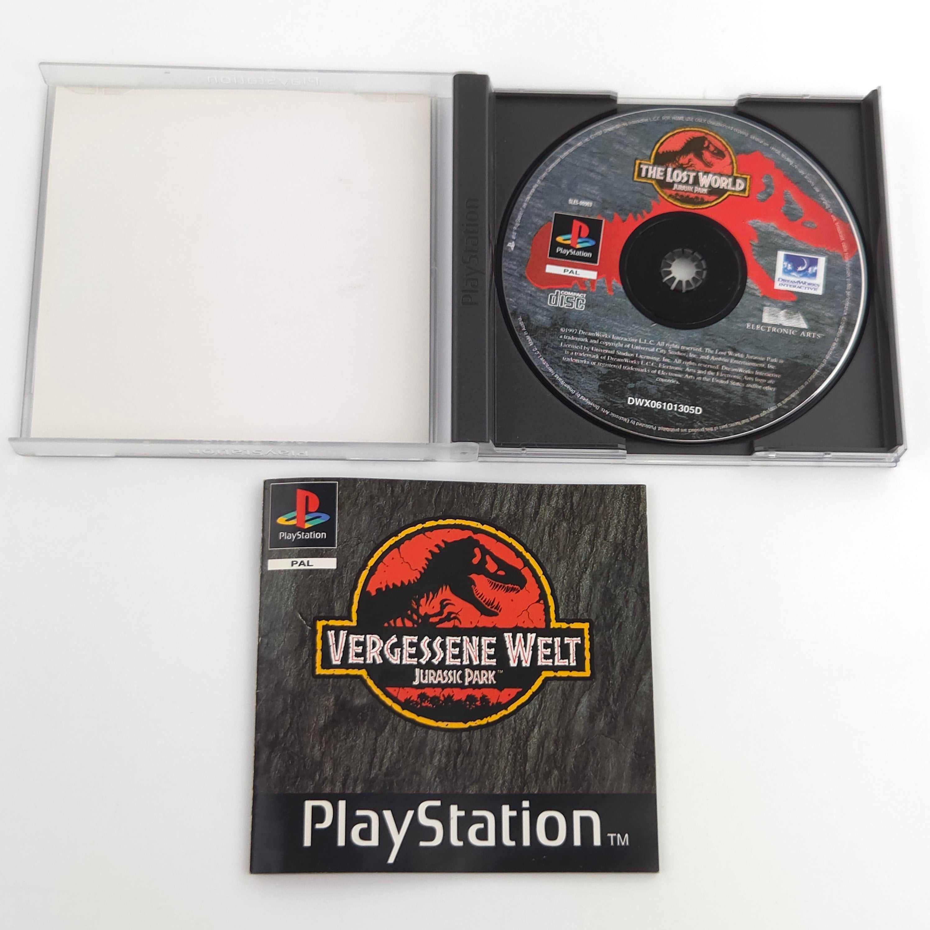 PlayStation 1 Spiel – Vergessene Welt Jurassic Park (PAL)