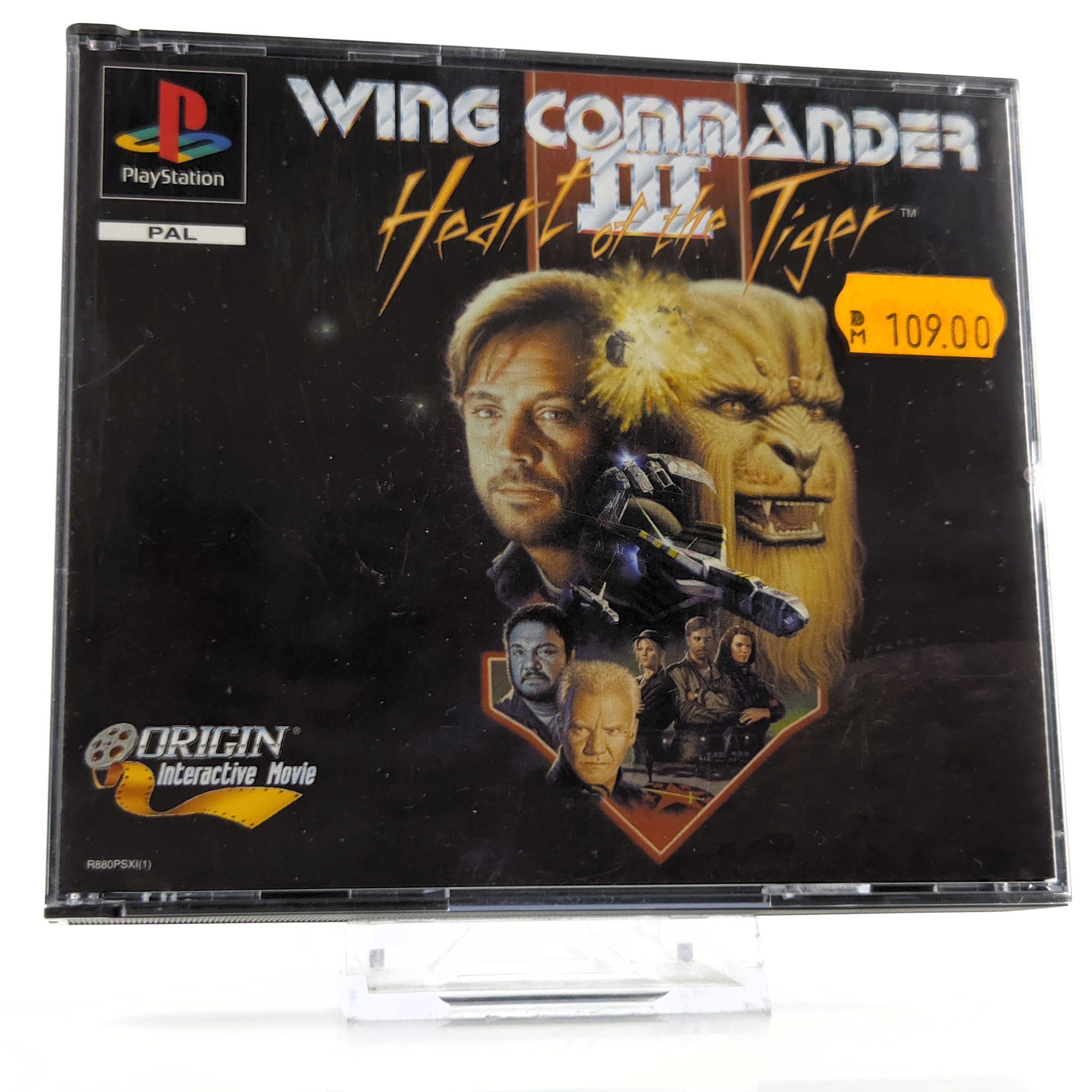 Sony Playstation Spiel Wing Commander III PS1 OVP PAL DE