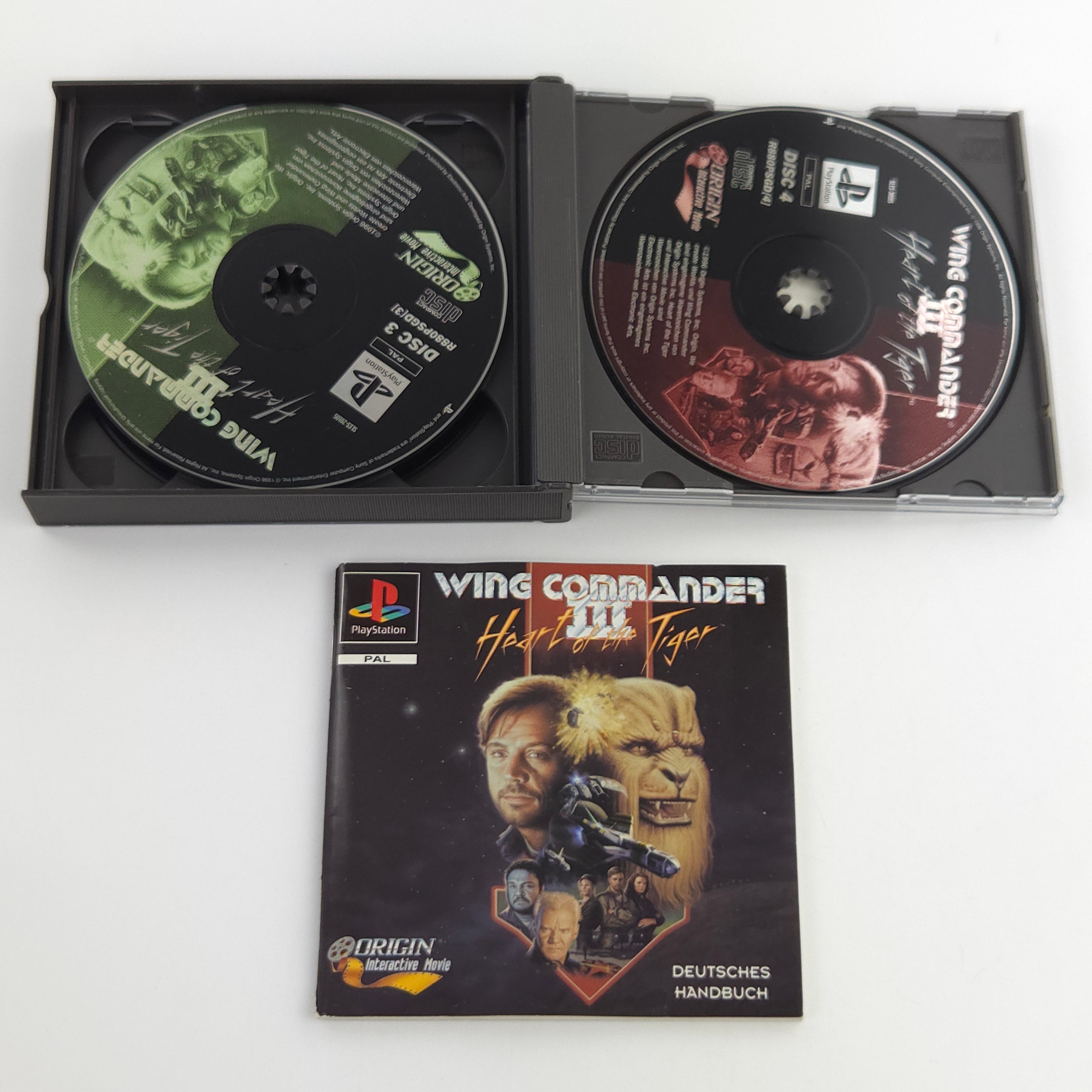 Sony Playstation Spiel Wing Commander III PS1 OVP PAL DE
