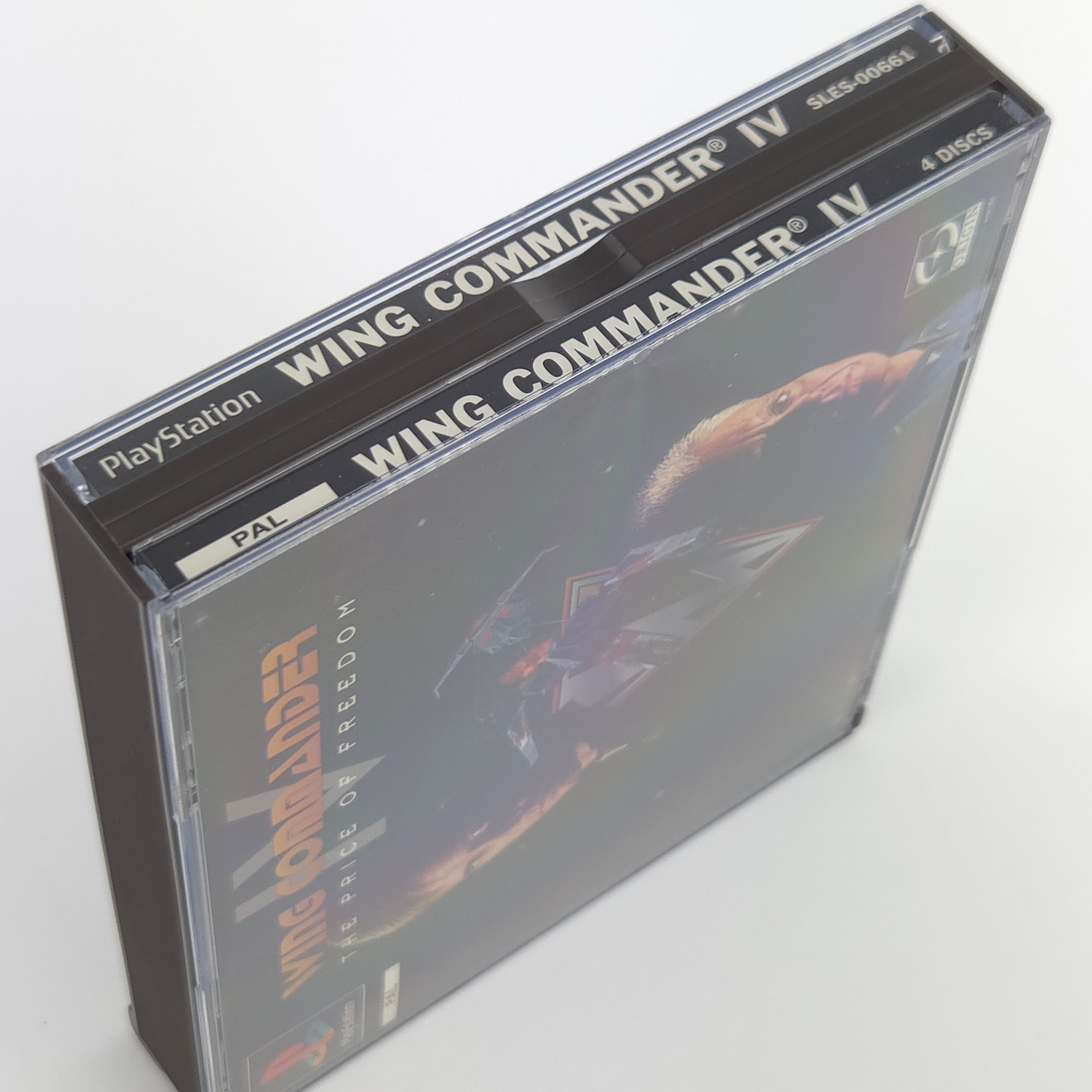 Playstation 1 Spiel Wing Commander IV PS1 OVP PAL DE