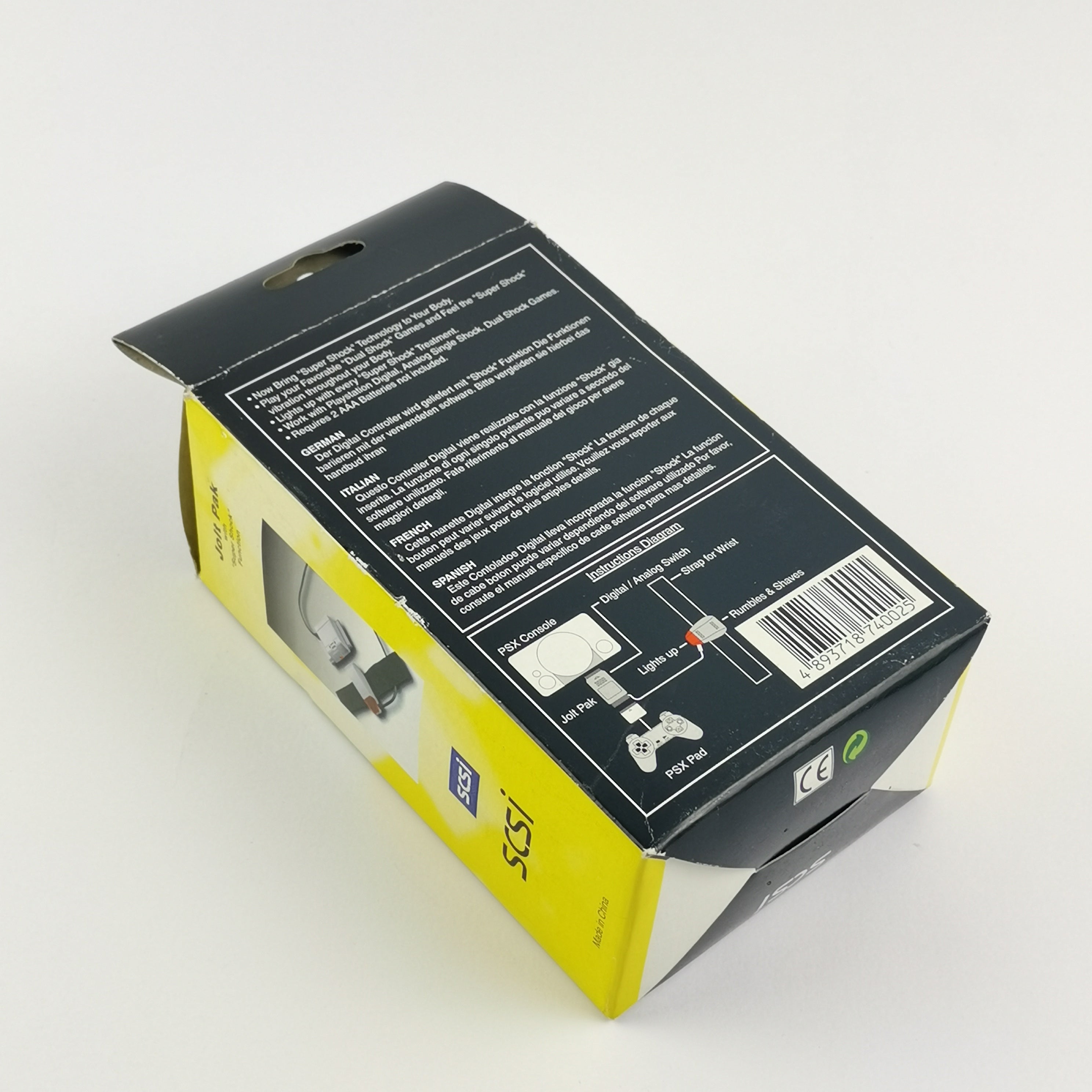 Playstation 1 Zubehör – Jolt Pak Shock Funktion (OVP Neu)