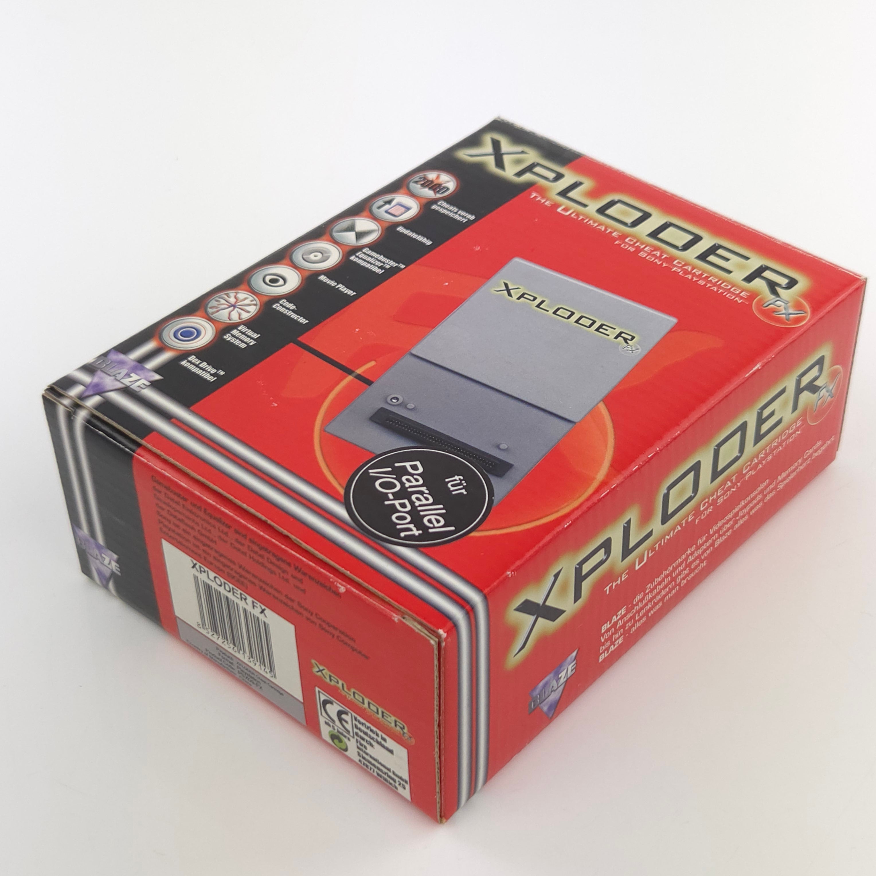 Playstation 1 Zubehör – Xploder FX Ultimate Cheat Cartridge OVP
