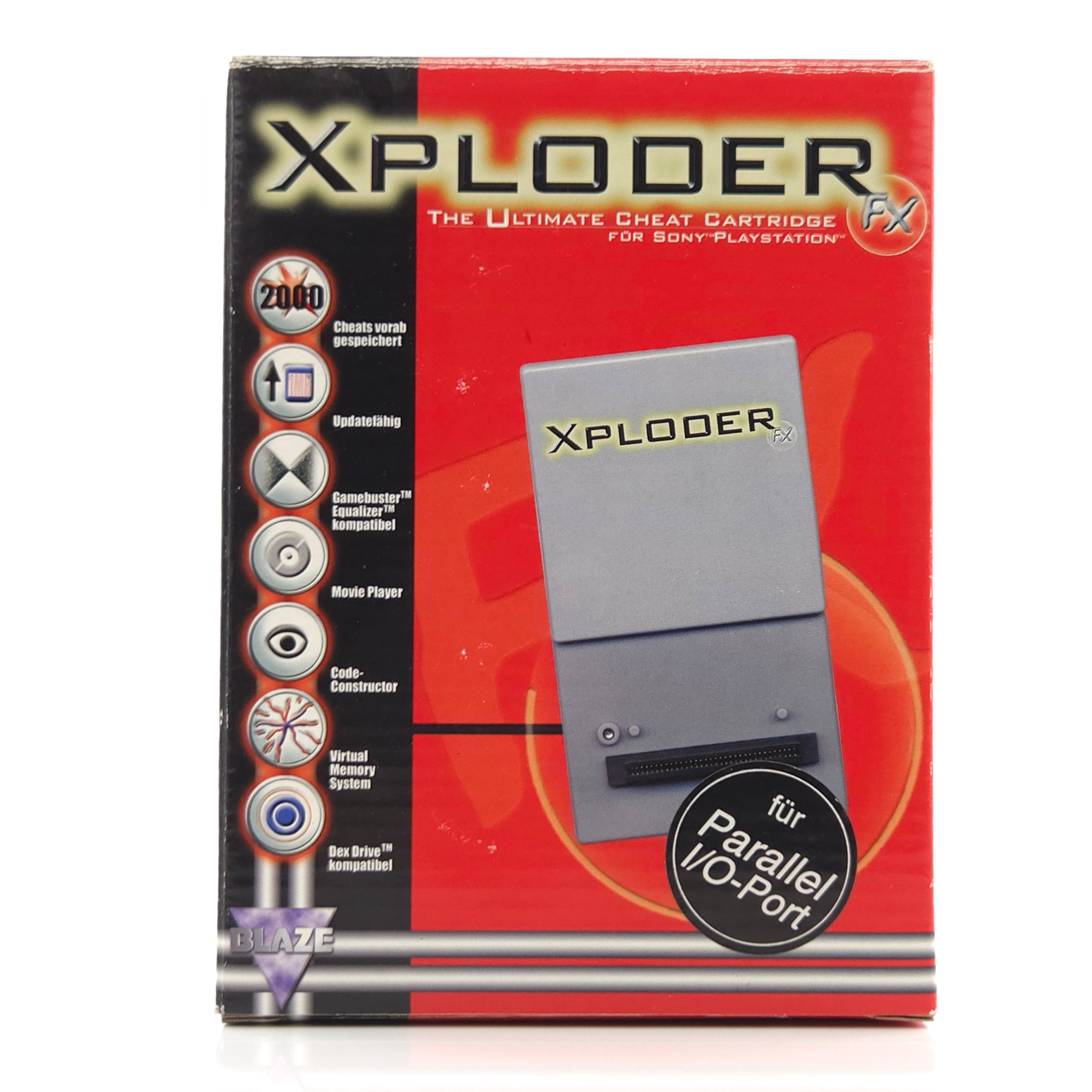 Playstation 1 Zubehör – Xploder FX Ultimate Cheat Cartridge OVP