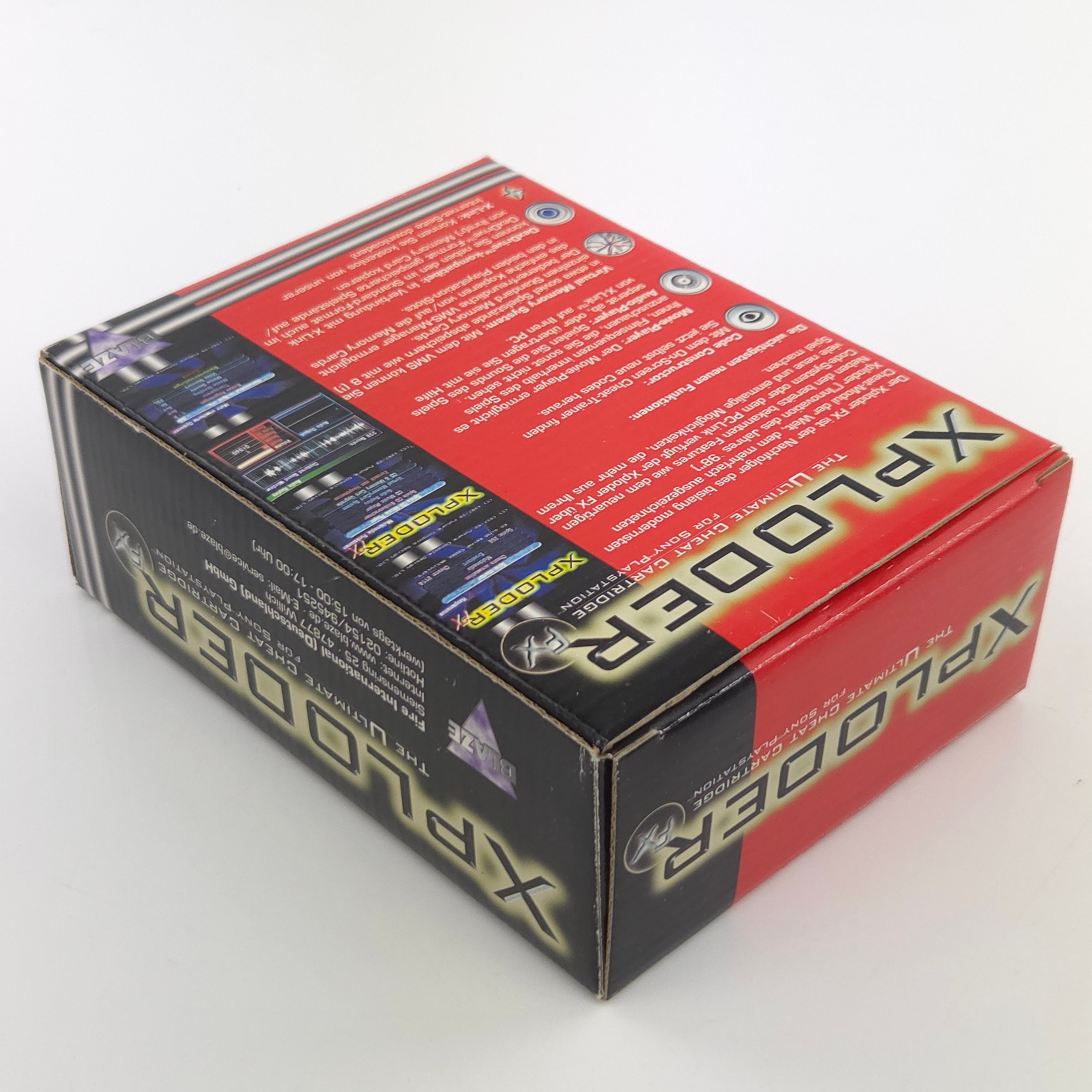 Playstation 1 Zubehör – Xploder FX Ultimate Cheat Cartridge OVP