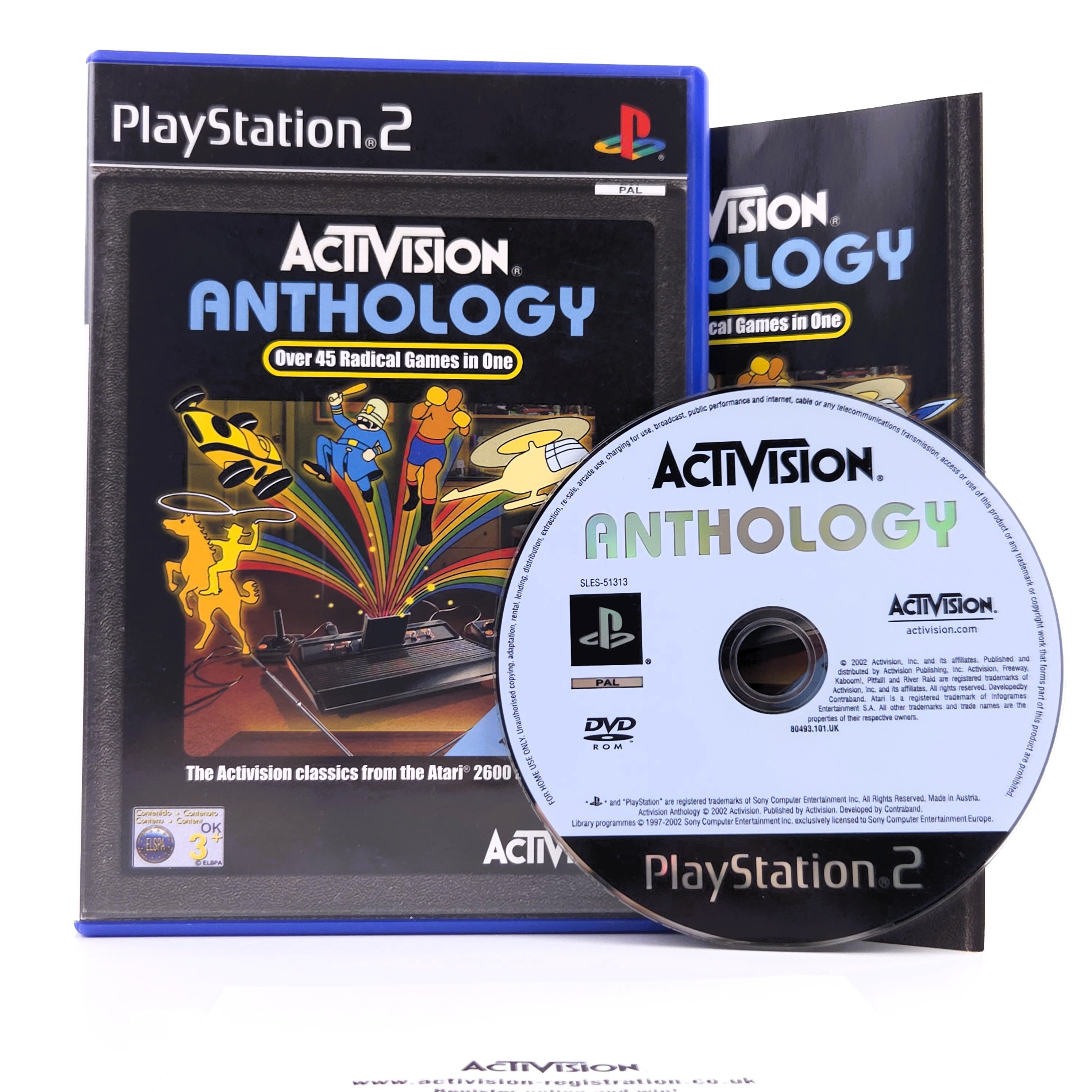 Playstation 2 Spiel – Activision Anthology (PS2 PAL OVP)
