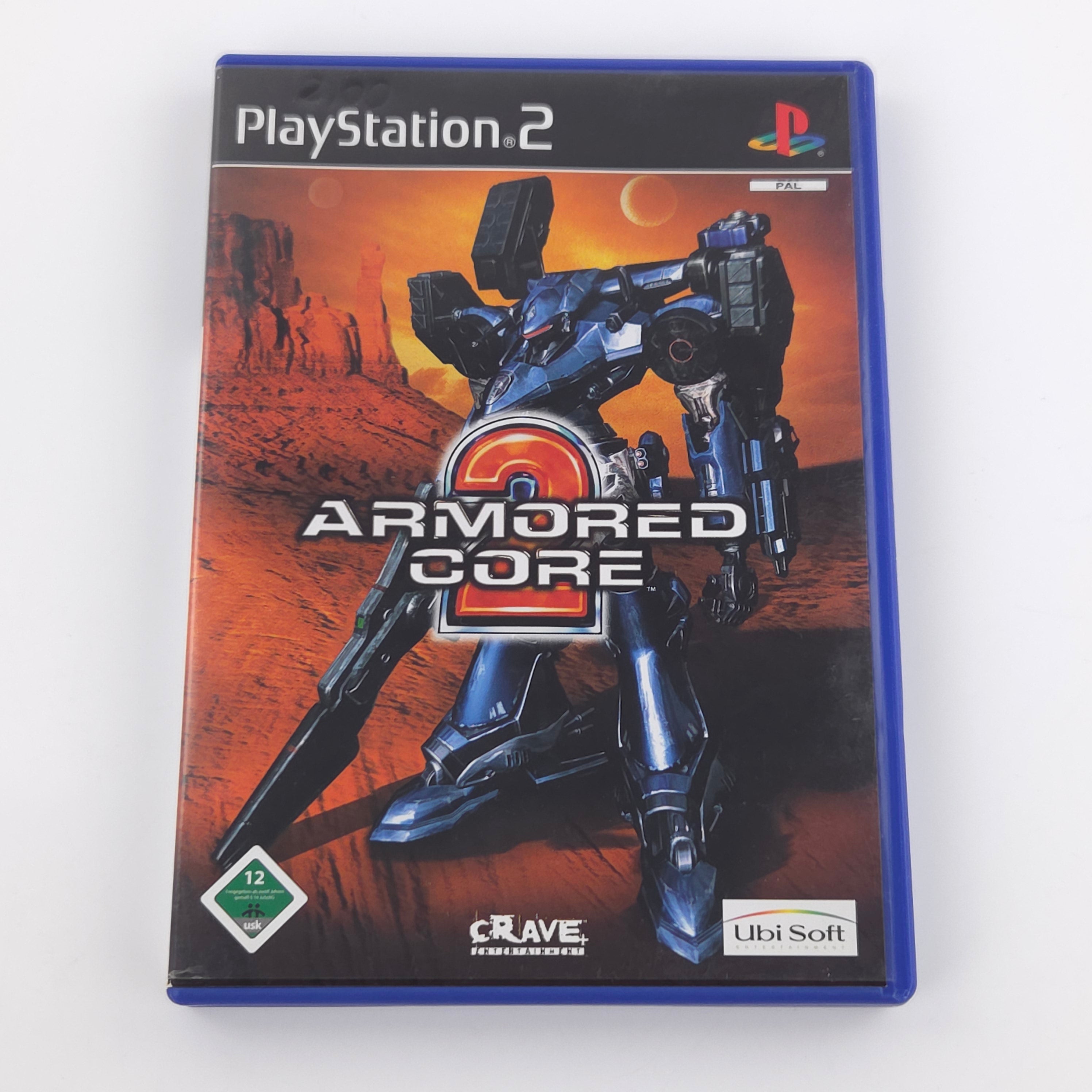 Playstation 2 Spiel – Armored Core 2 (PS2 DE PAL OVP)