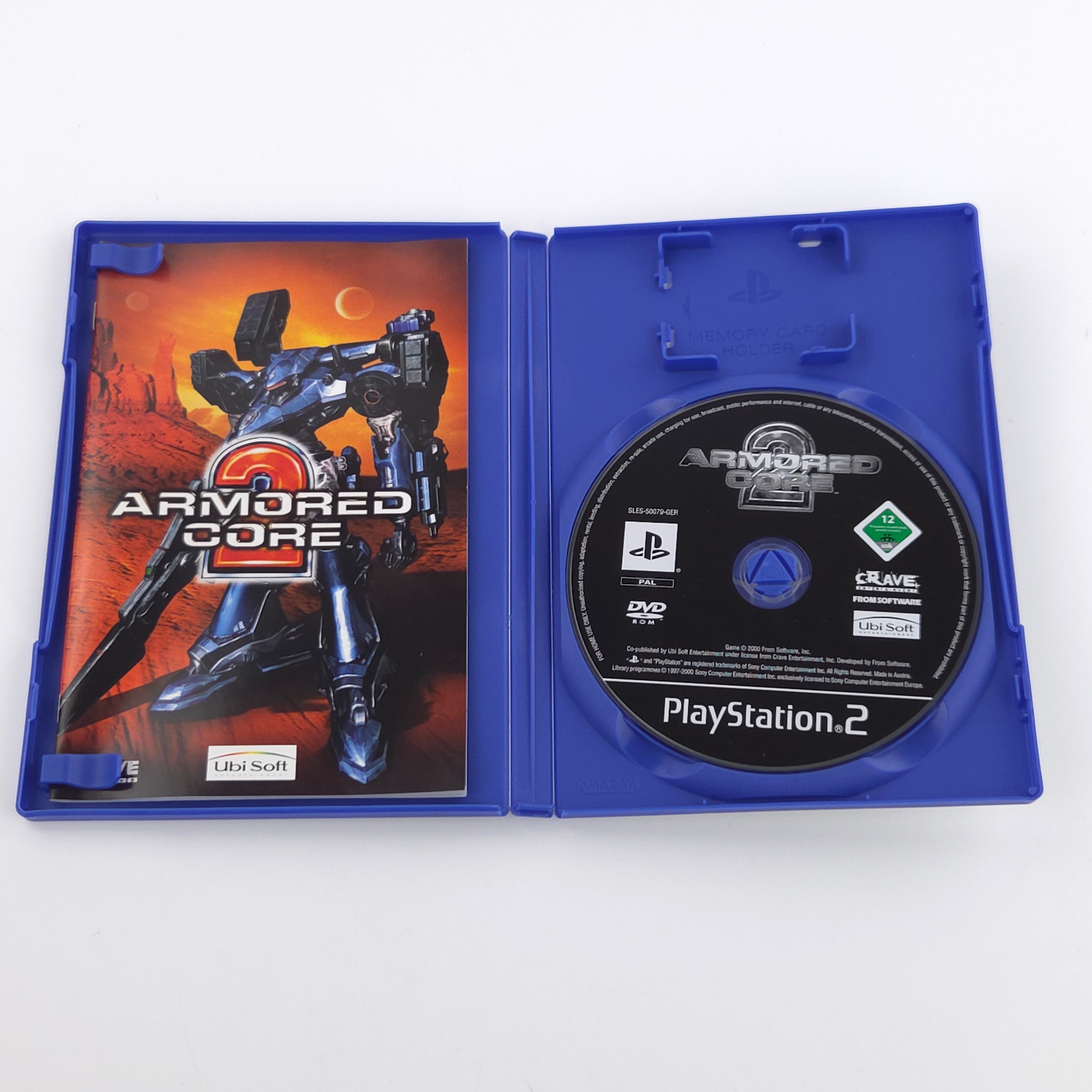 Playstation 2 Spiel – Armored Core 2 (PS2 DE PAL OVP)