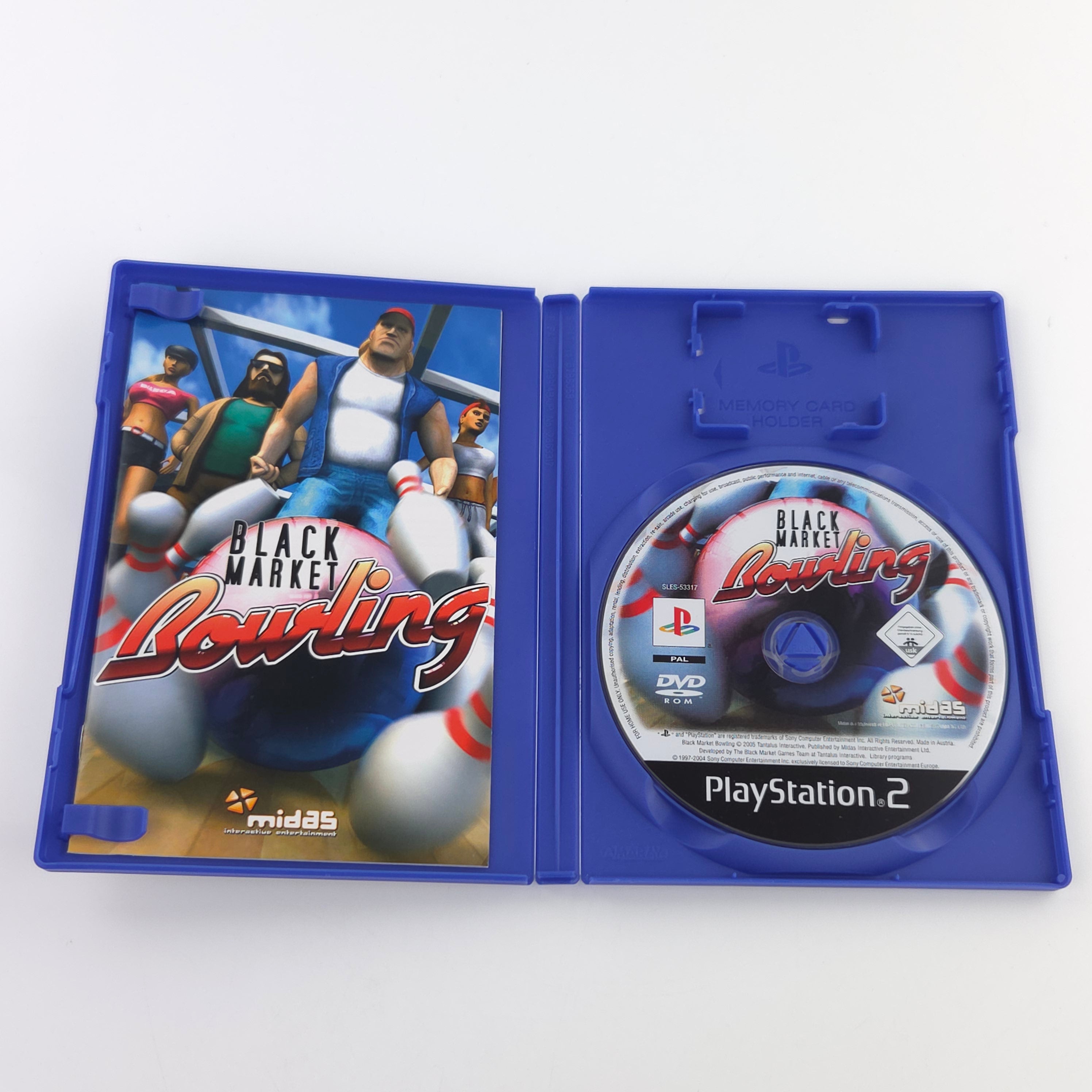 Playstation 2 Spiel – Black Market Bowling (Deutsch OVP)