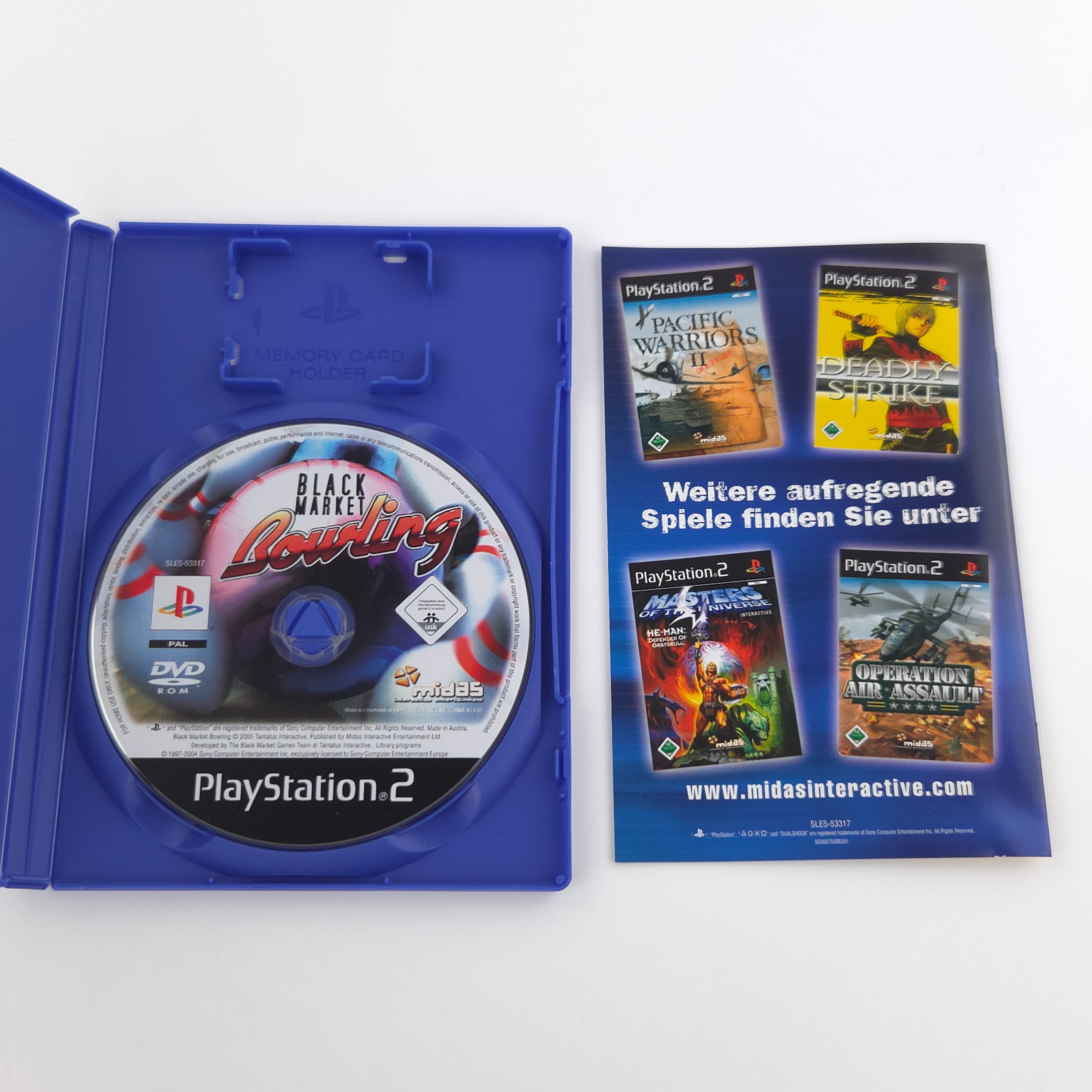 Playstation 2 Spiel – Black Market Bowling (Deutsch OVP)