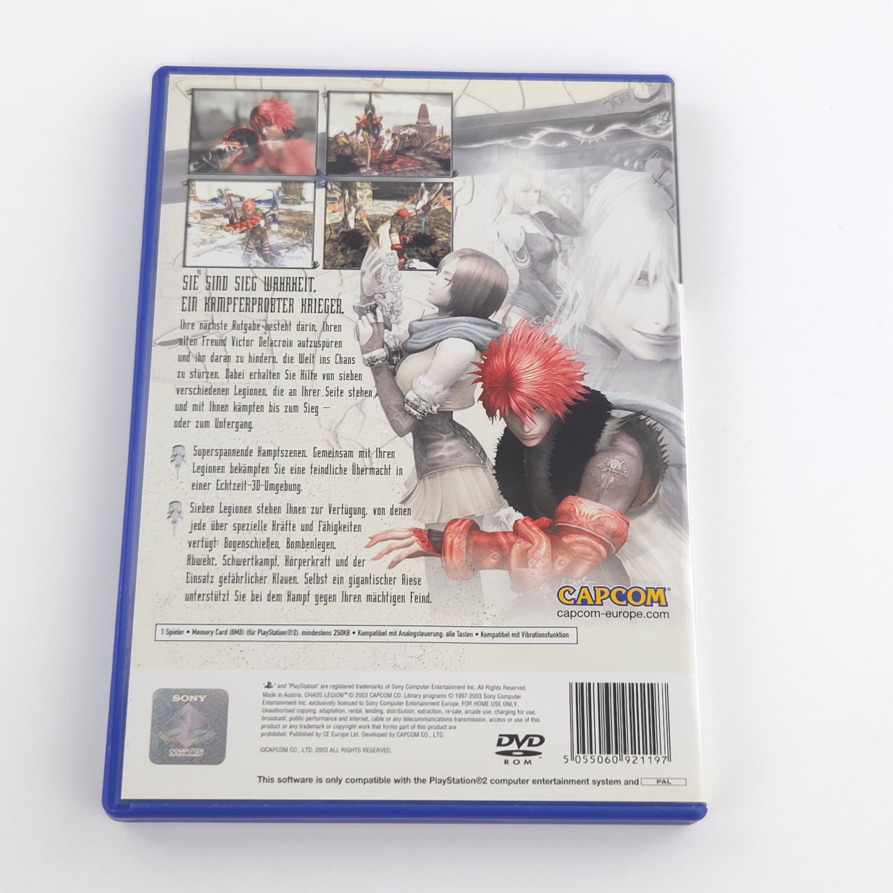 Playstation 2 Spiel – Chaos Legion (PS2 OVP PAL)