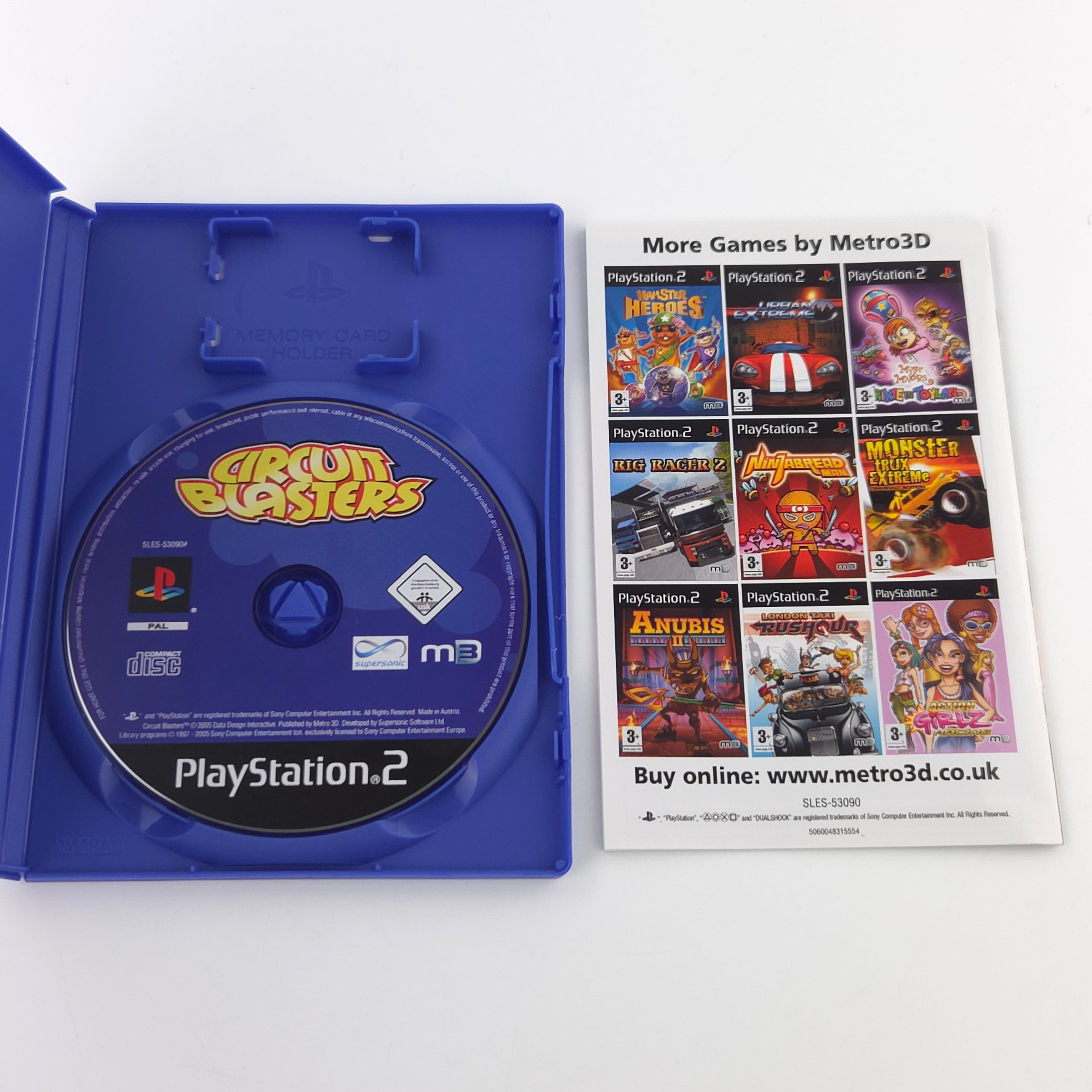 Playstation 2 Spiel – Circuit Blasters (PS2 OVP PAL)