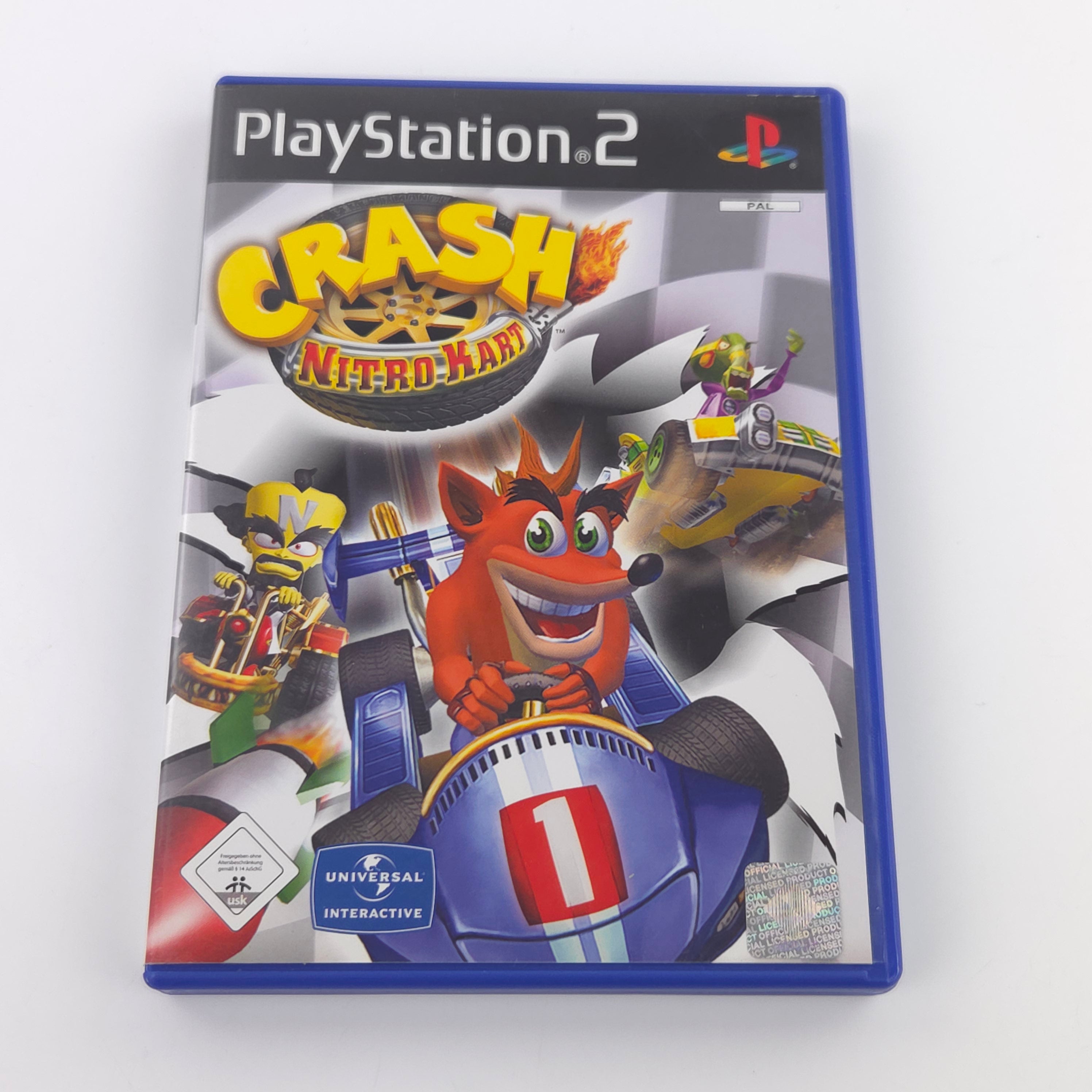 Playstation 2 Spiel – Crash Nitro Kart (PS2 OVP PAL)