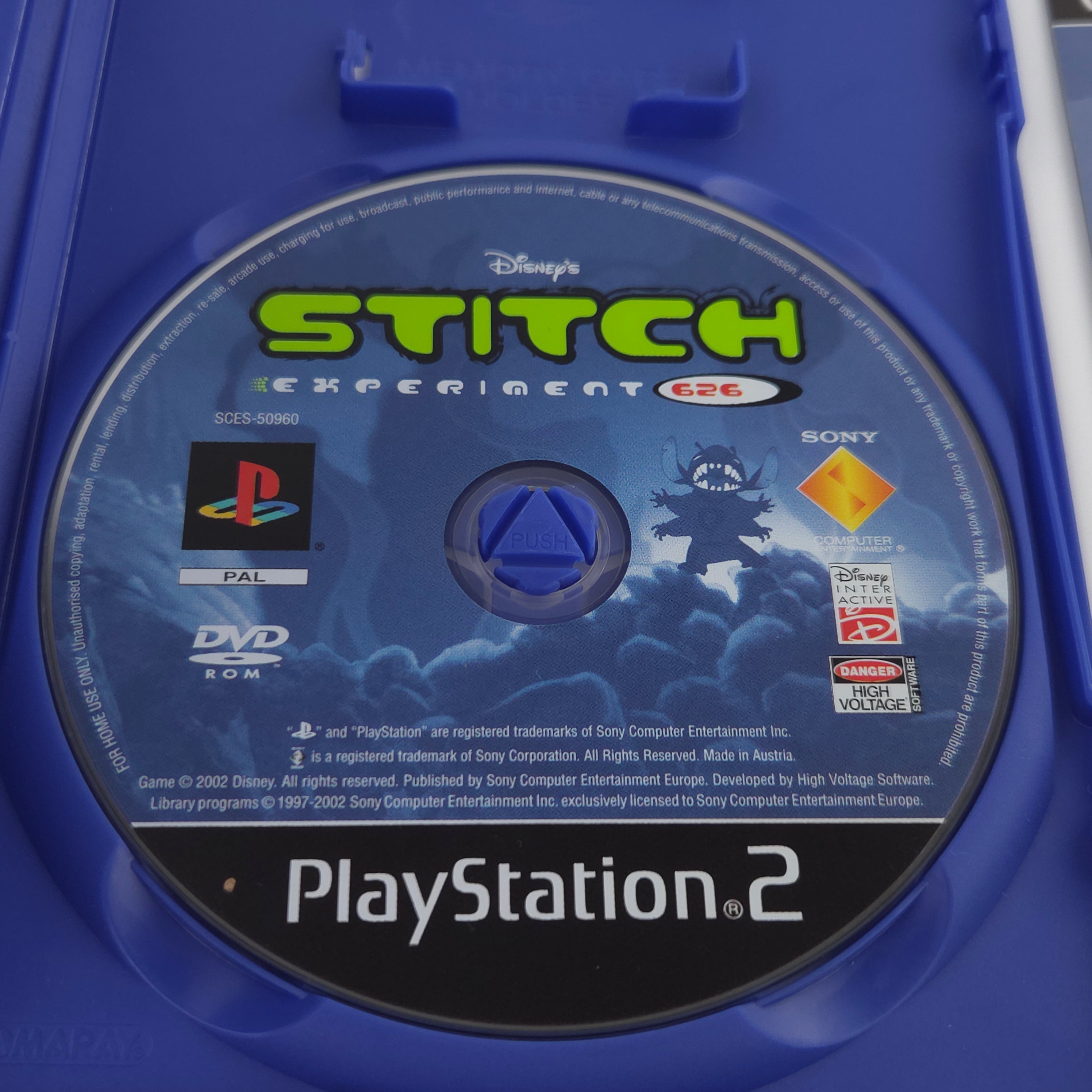 Playstation 2 Spiel – Disneys Stitch Experiment 626 OVP
