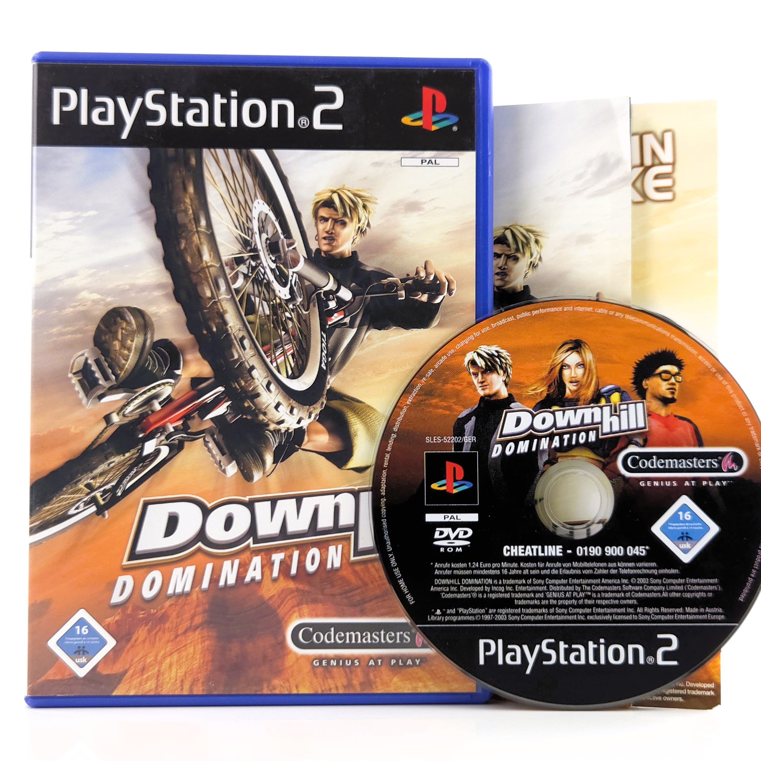 PlayStation 2 Spiel – Downhill Domination (DE PAL)