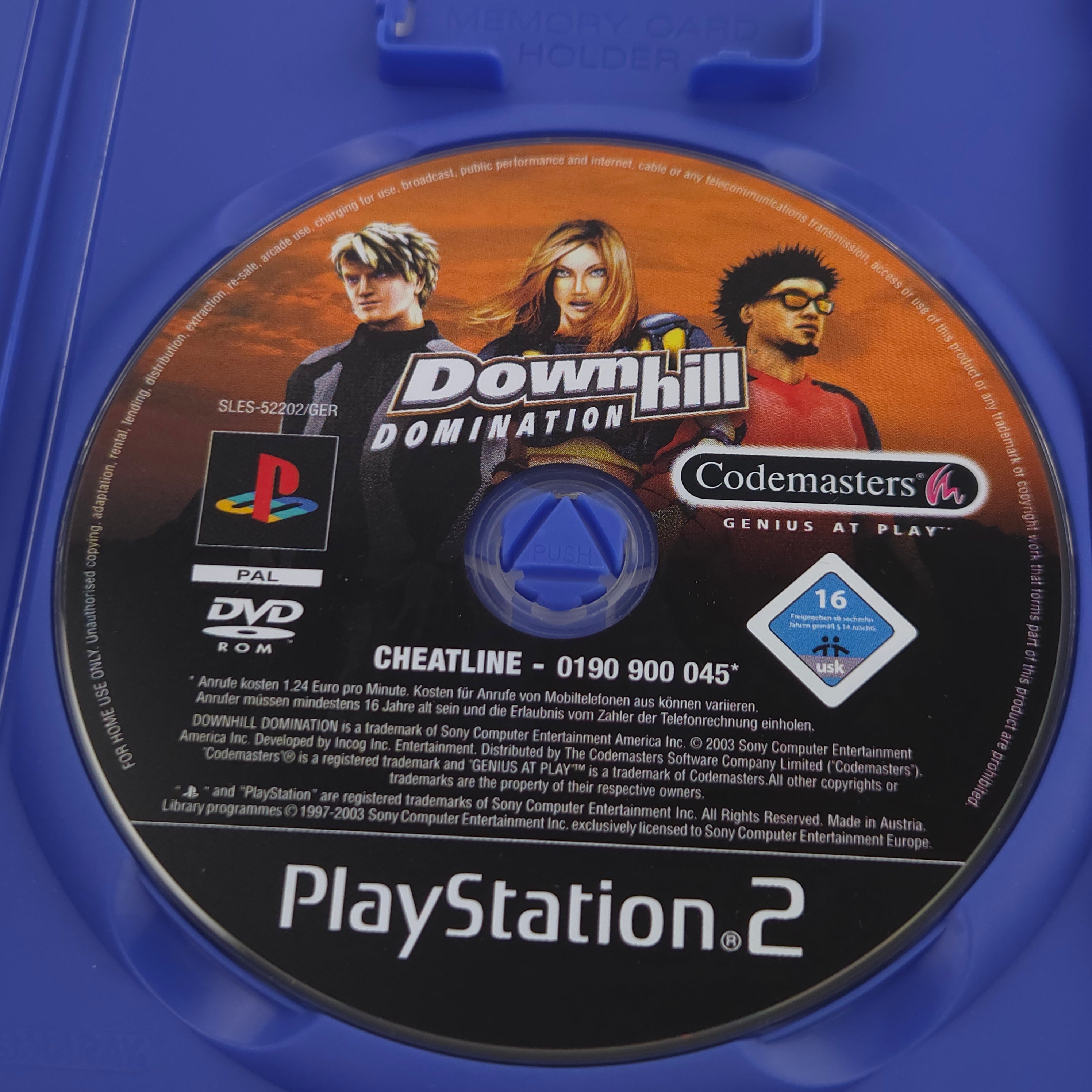 PlayStation 2 Spiel – Downhill Domination (DE PAL)