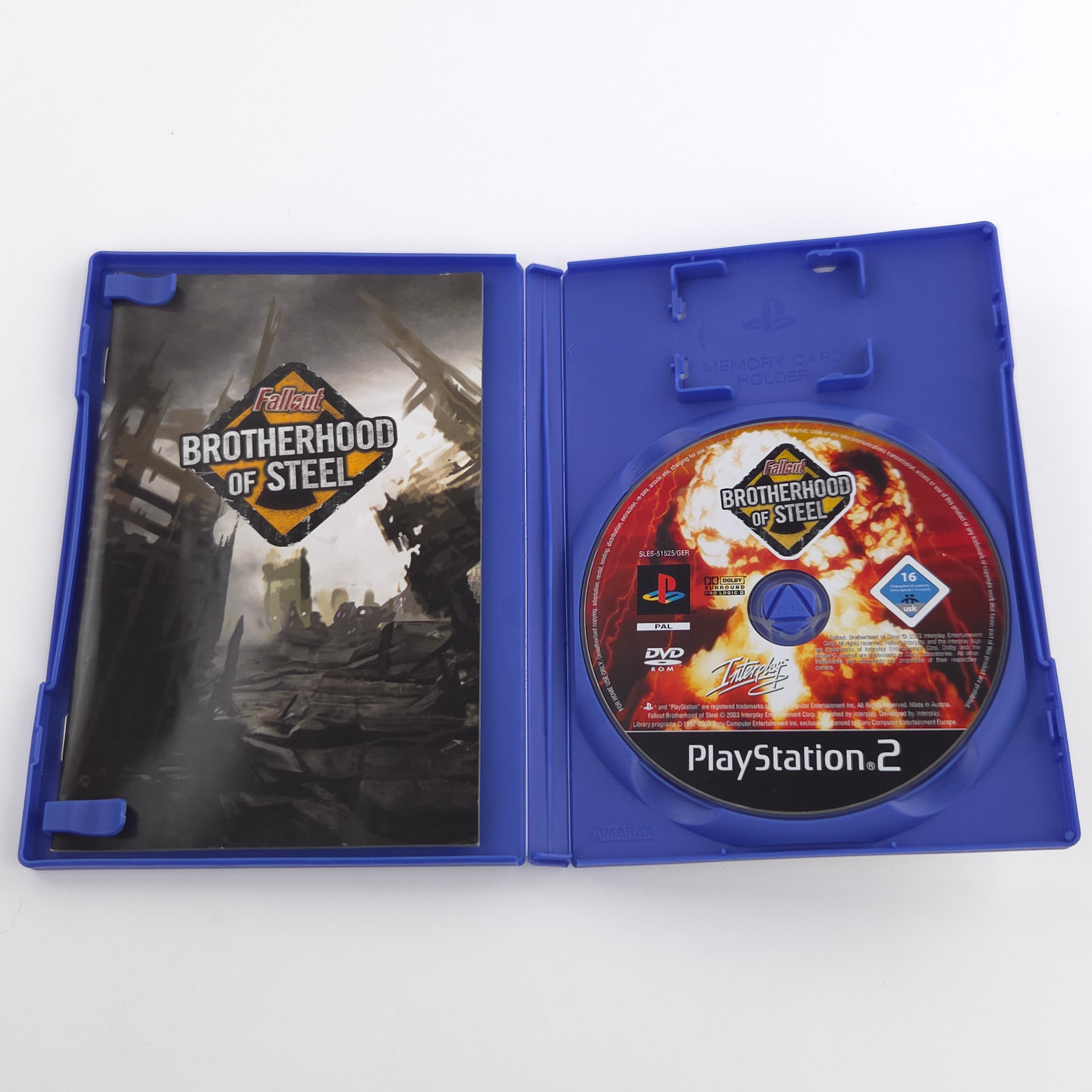 Playstation 2 Spiel – Fallout Brotherhood of Steel OVP PAL