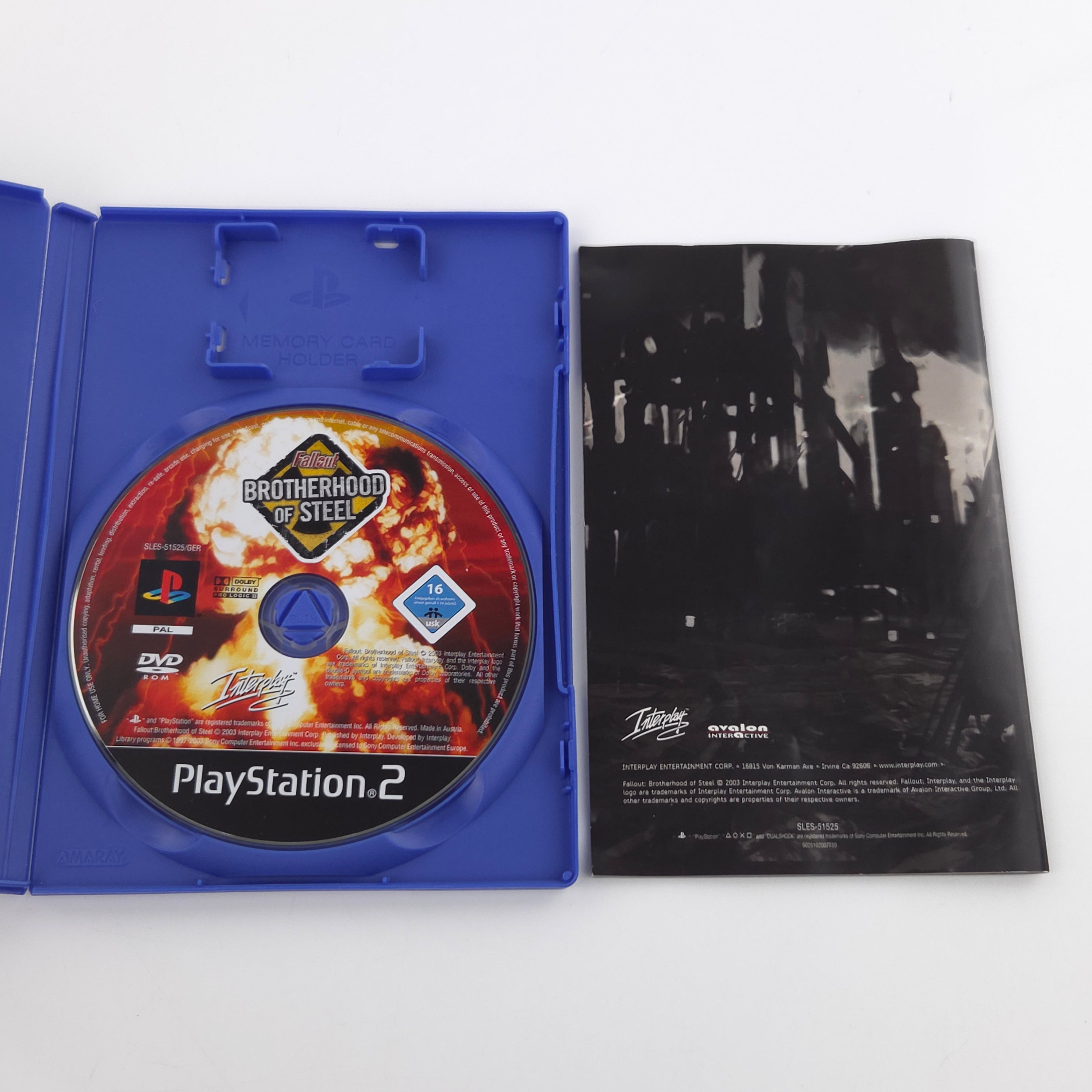 Playstation 2 Spiel – Fallout Brotherhood of Steel OVP PAL