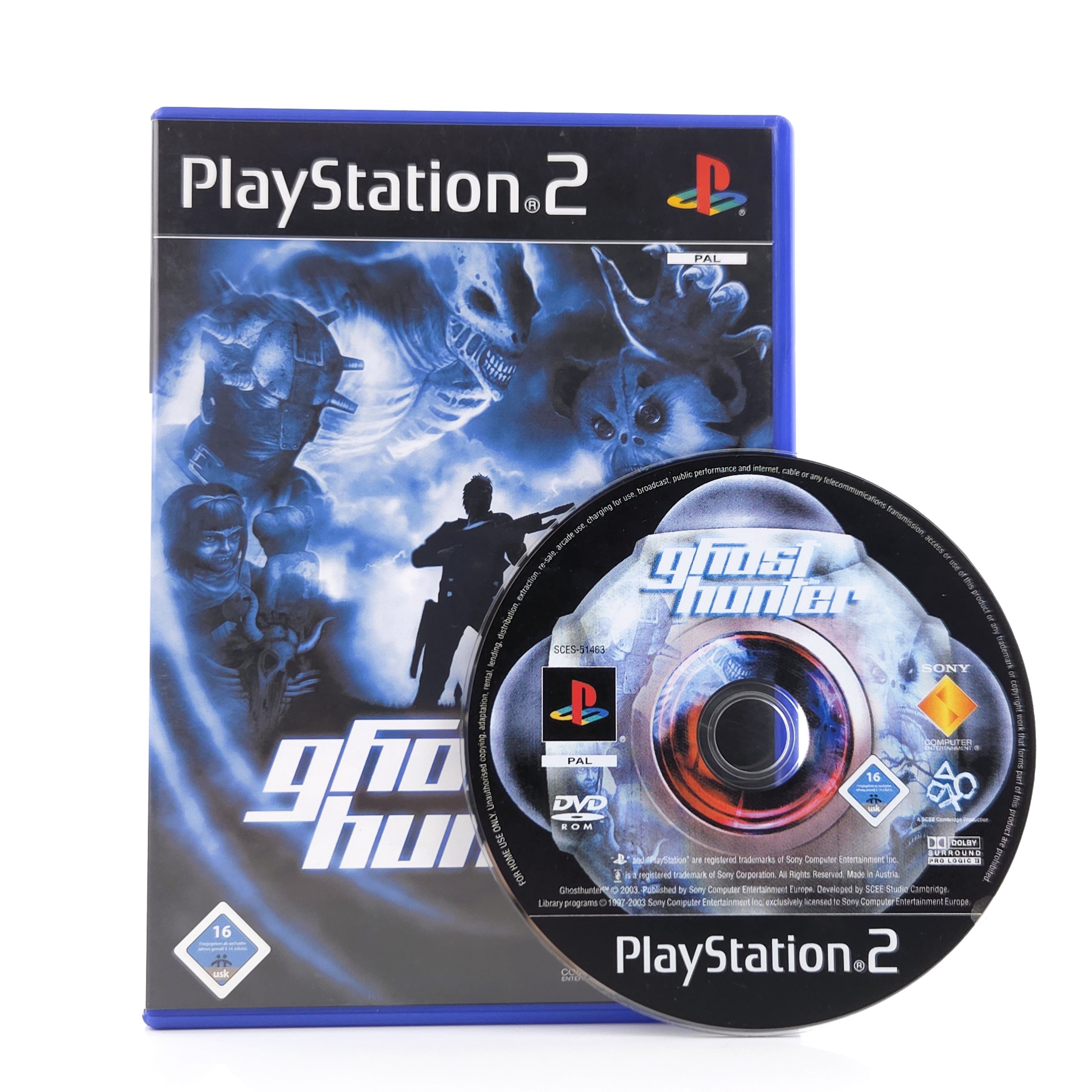 Playstation 2 Spiel – Ghosthunter (Deutsch OVP PAL)