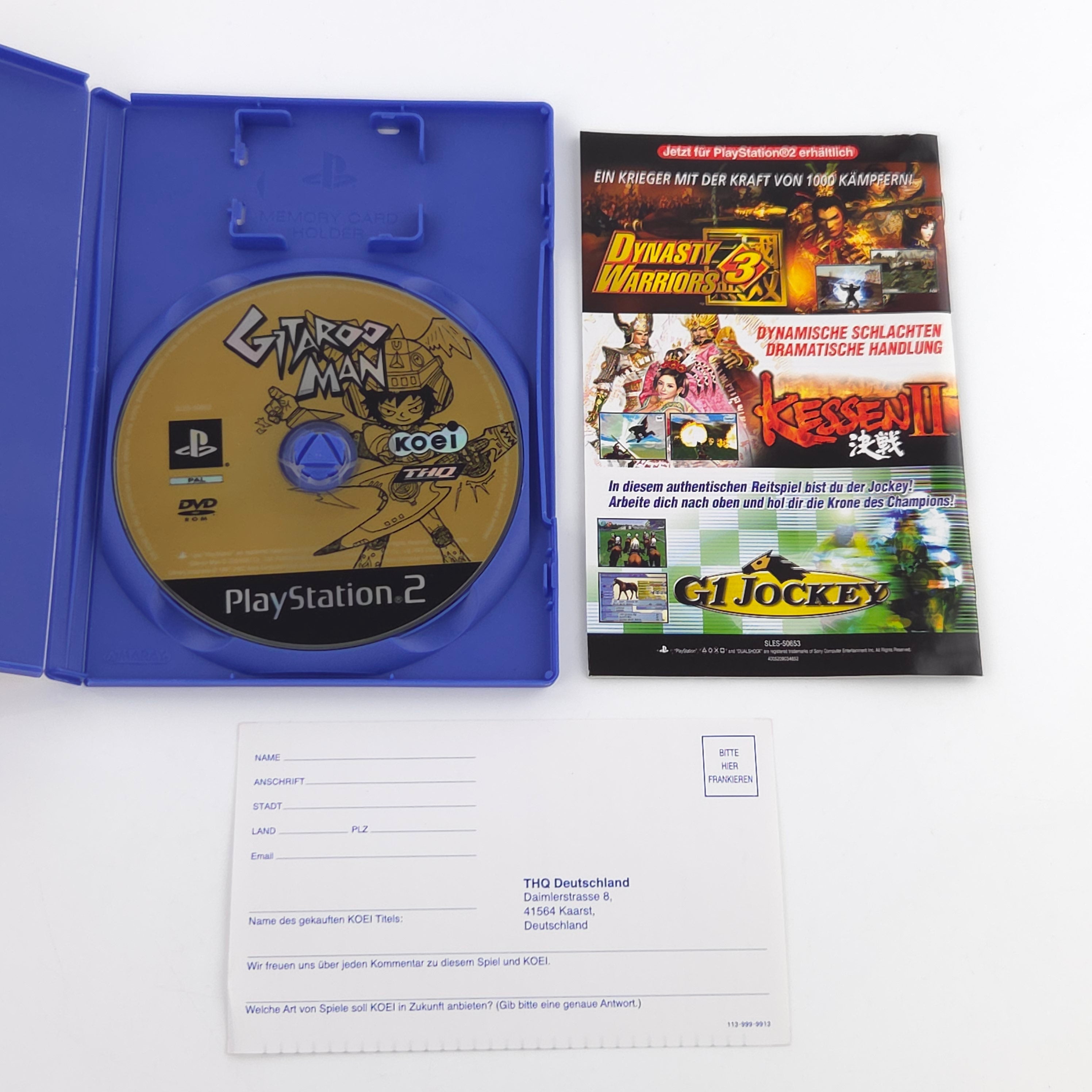 Playstation 2 Spiel – Gitaroo Man (PS2 PAL OVP)