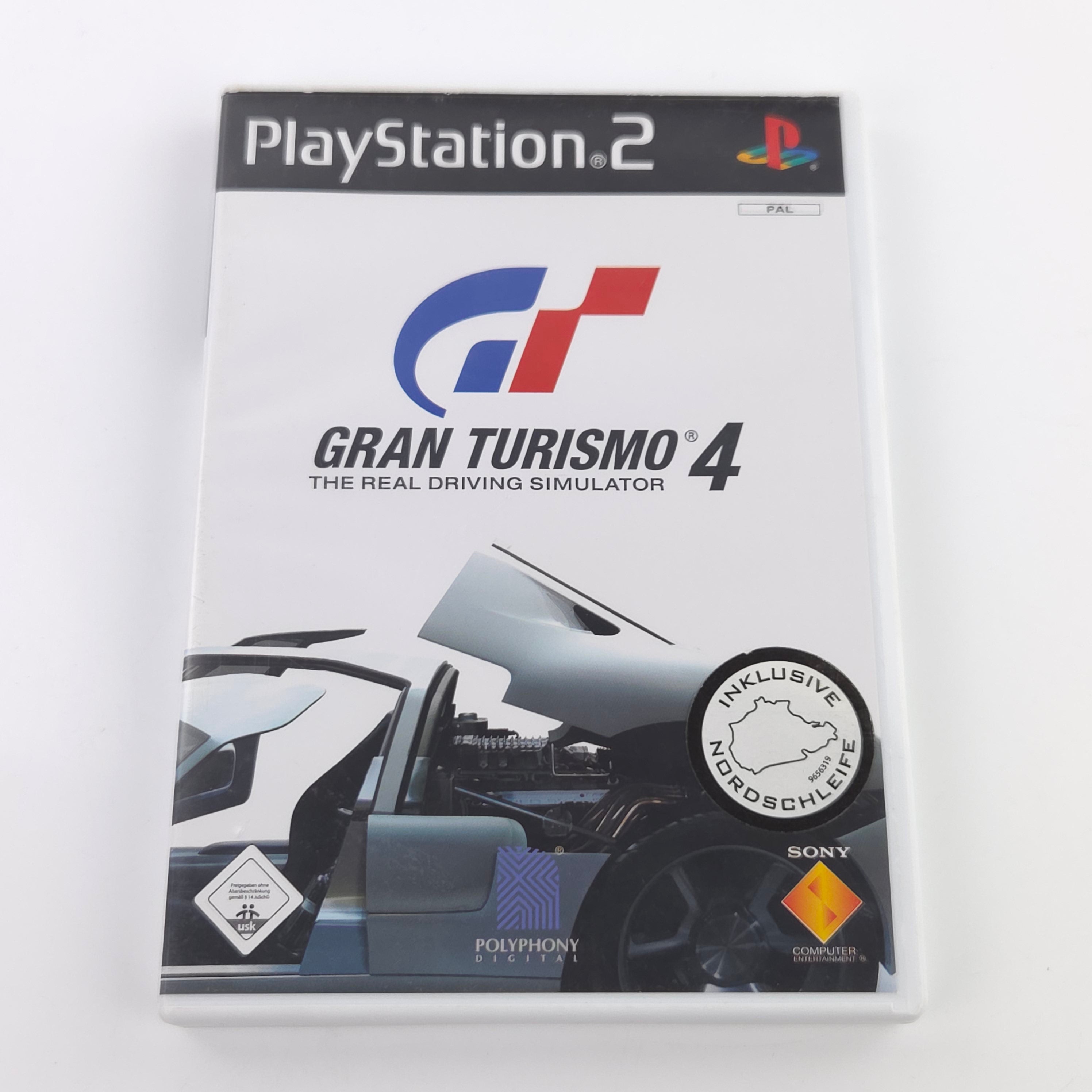 Playstation 2 Spiel – Gran Turismo 4 (PS2 OVP DE PAL)