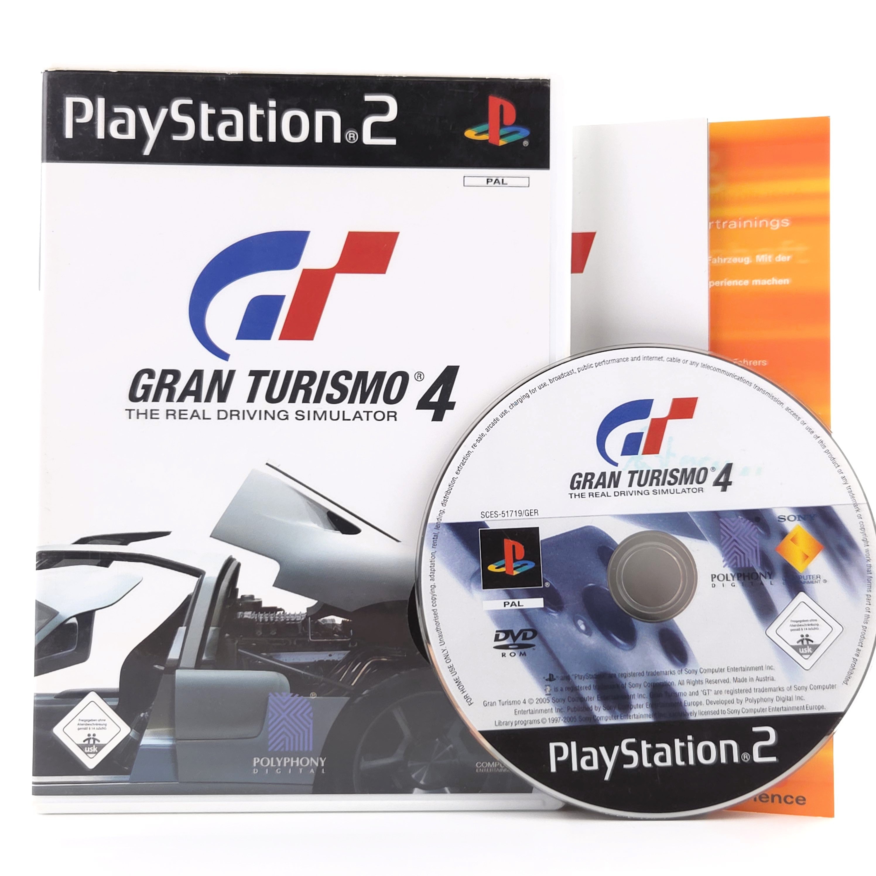 Playstation 2 Spiel – Gran Turismo 4 (PS2 OVP DE PAL)