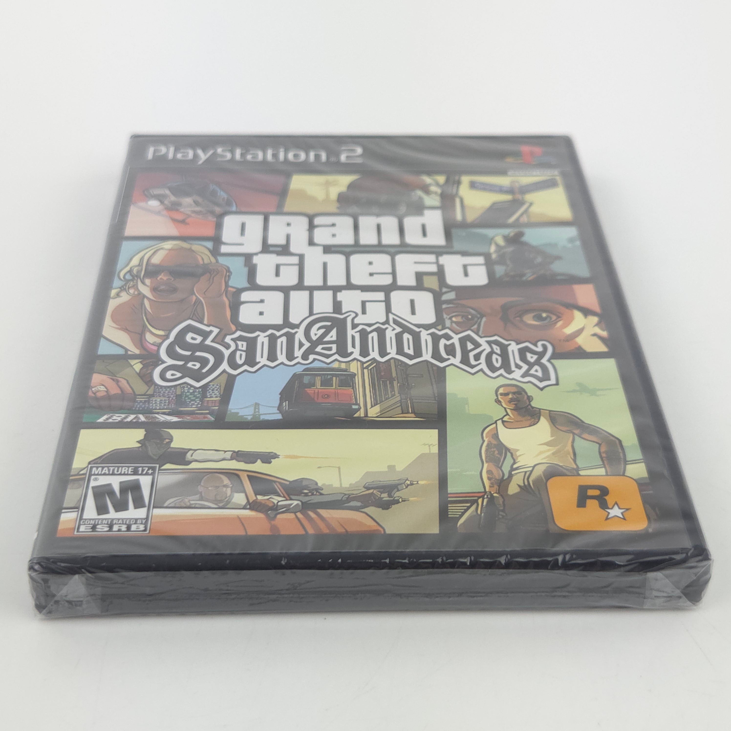 PS2 Spiel Grand Theft Auto San Andreas NTSC USA Neu OVP