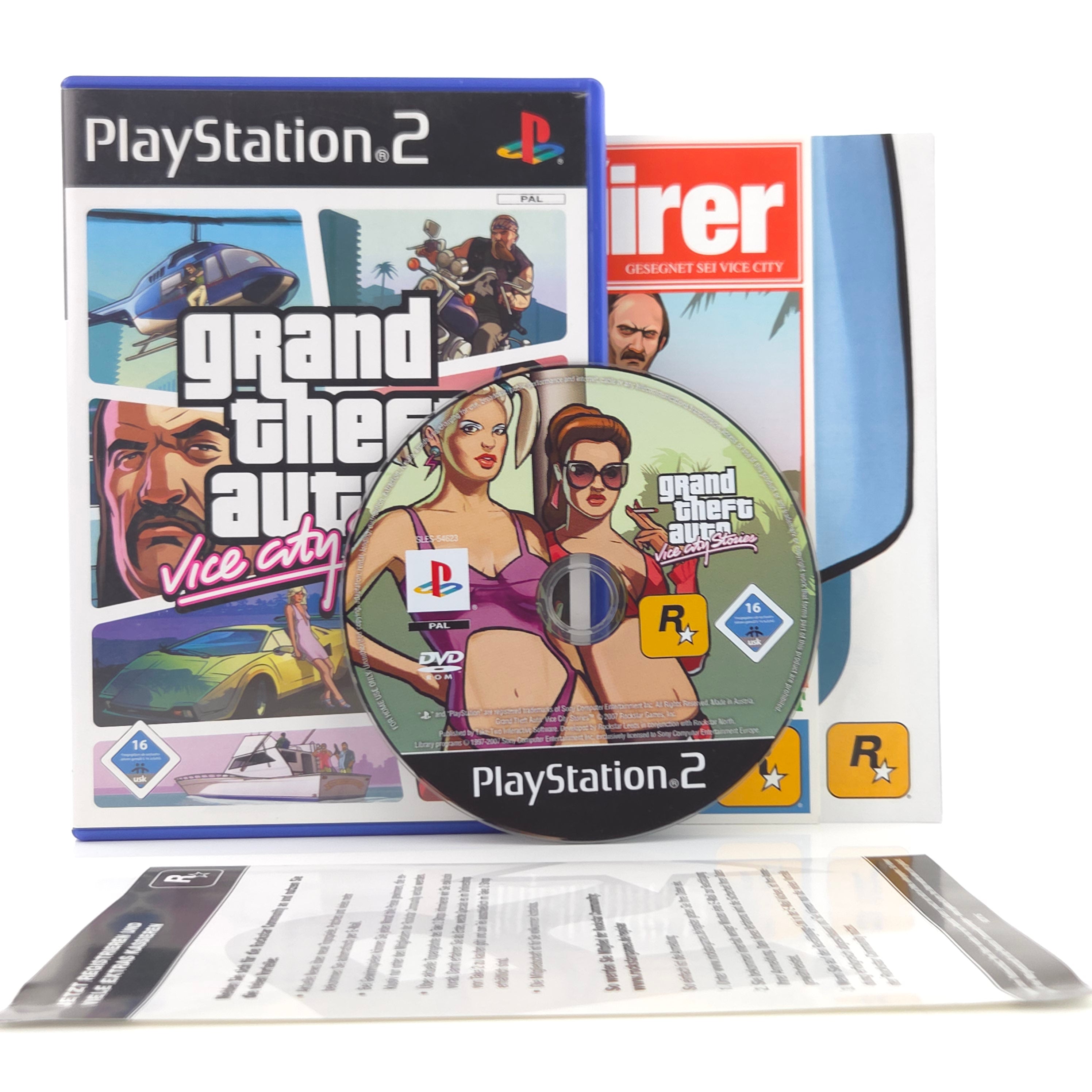 Playstation 2 Spiel GTA Vice City Stories PS2 OVP PAL DE