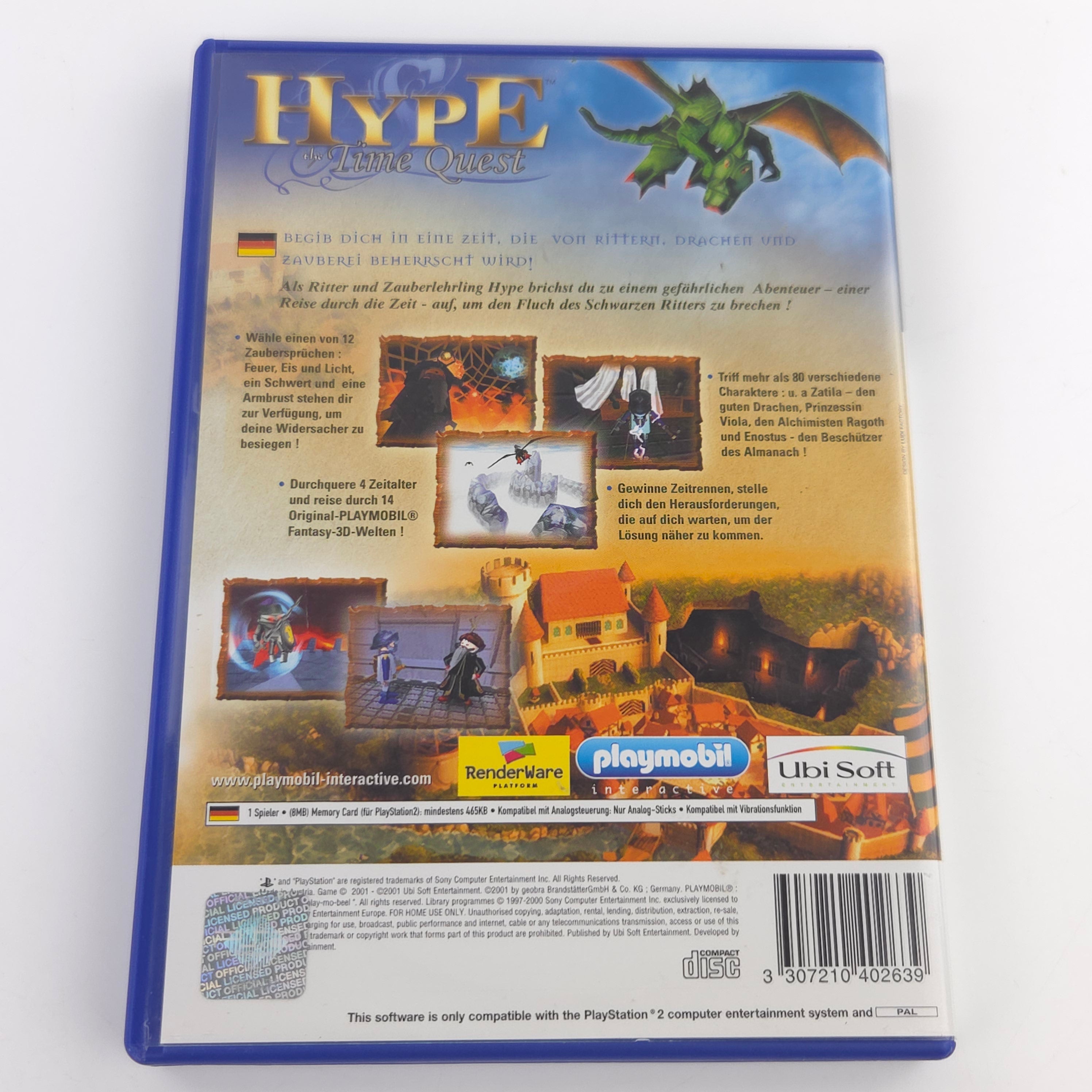 Playstation 2 Spiel – Hype the Time Quest (PS2 OVP PAL)