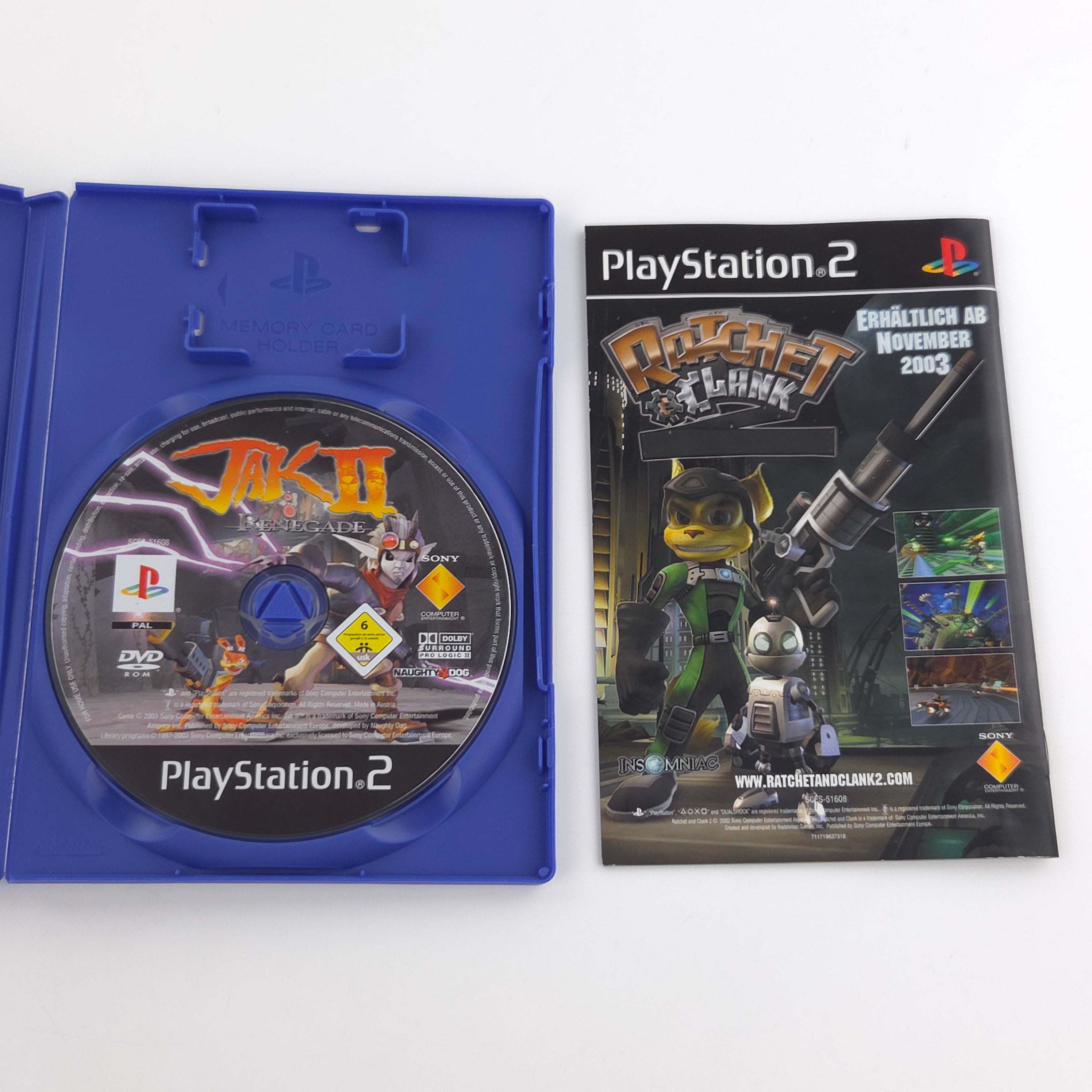 Playstation 2 Spiel – JAK II Renegade (PS2 OVP PAL)