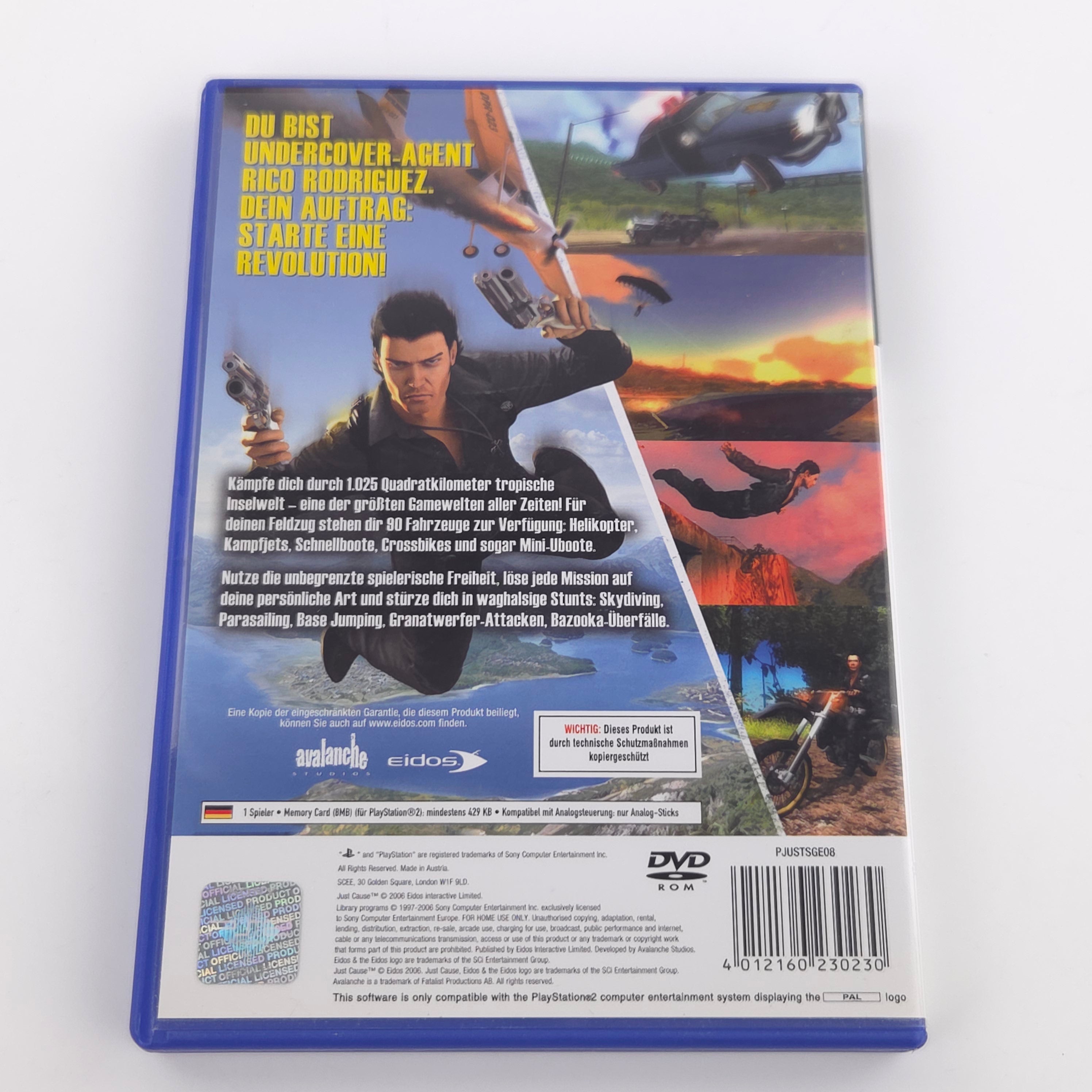 Playstation 2 Spiel – Just Cause (PS2 PAL OVP CIB)